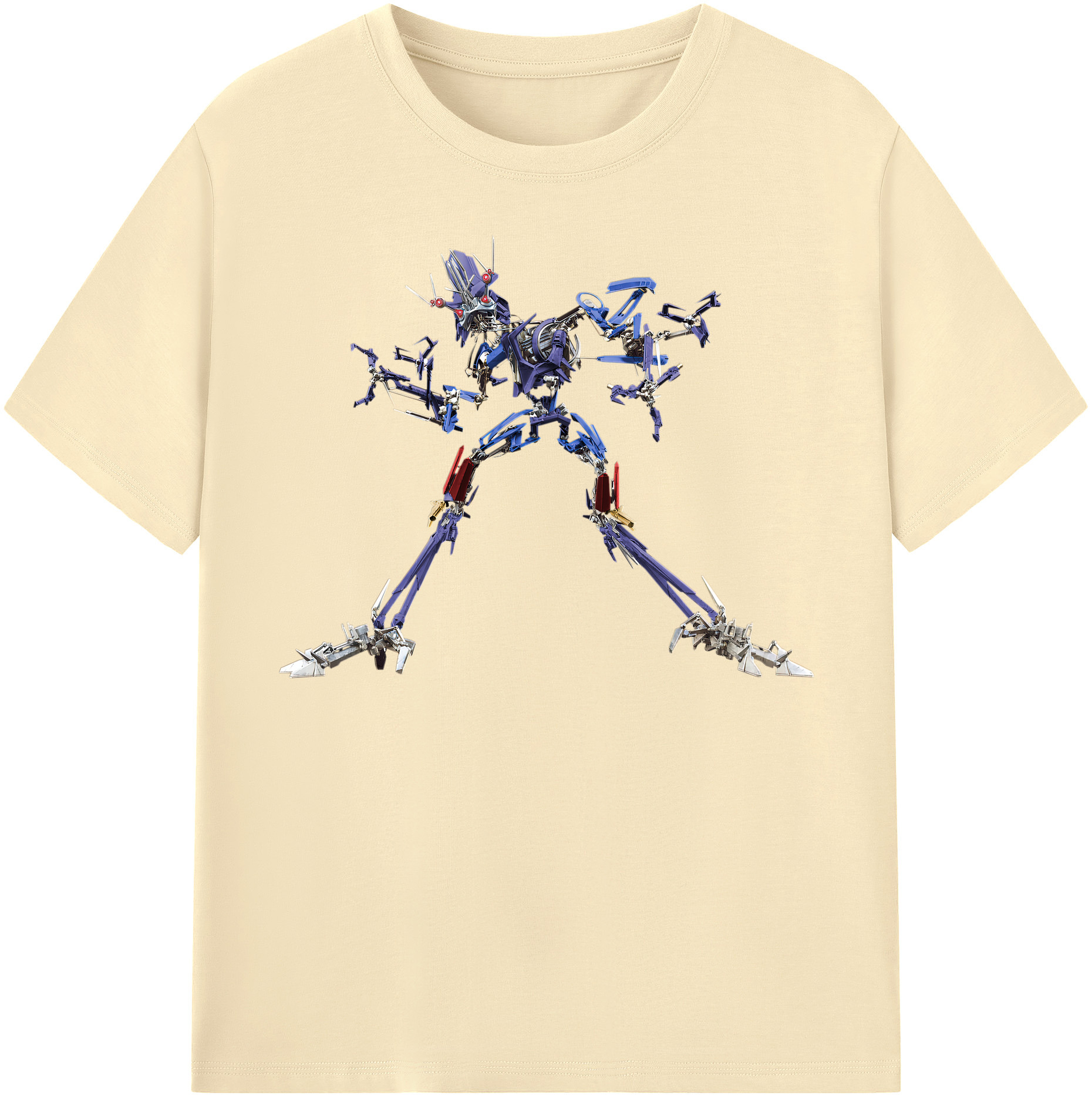 （画像用）  綿100％半袖Tシャツ（フロントプリント）
