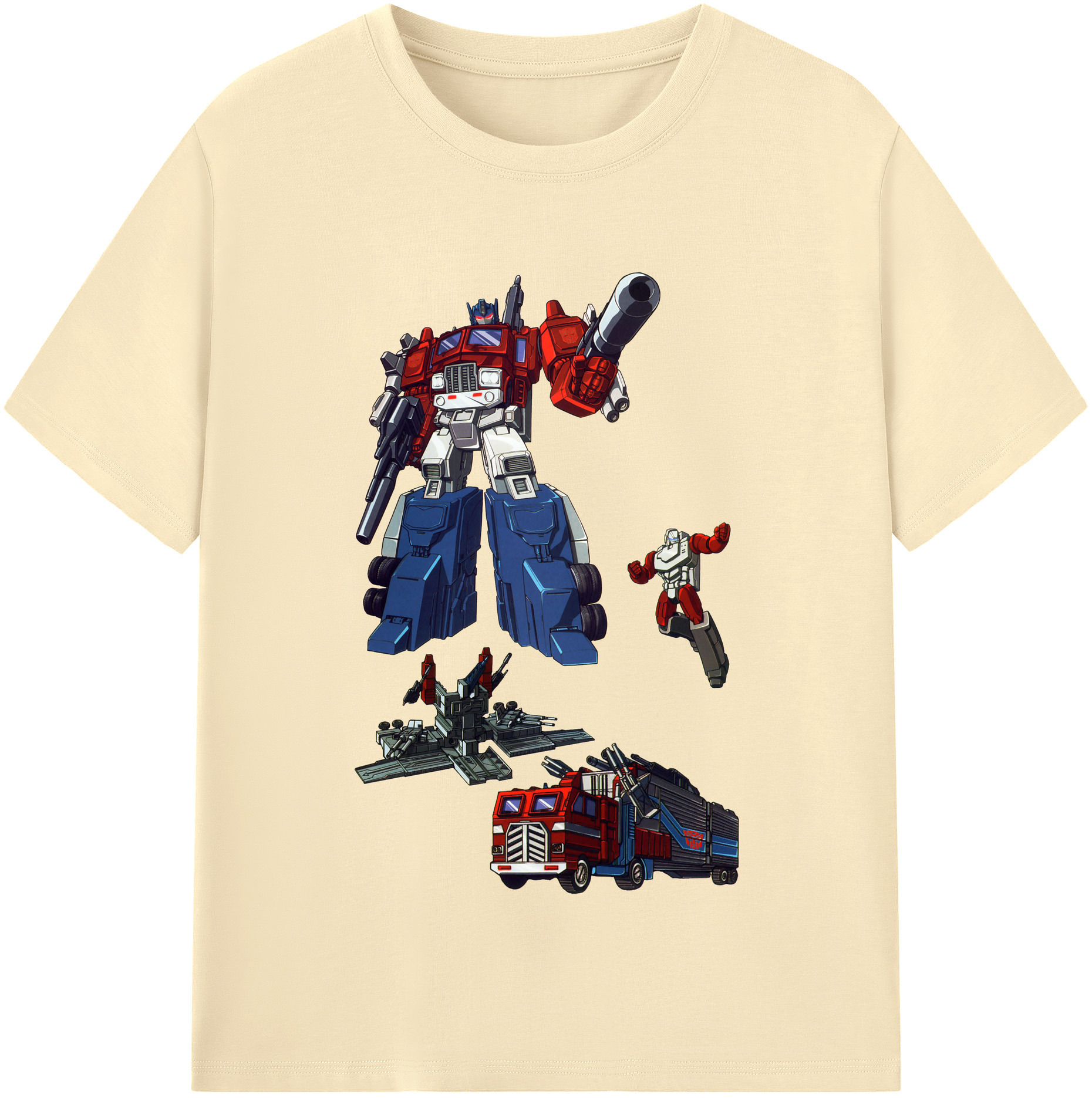 （画像用）  綿100％半袖Tシャツ（フロントプリント）