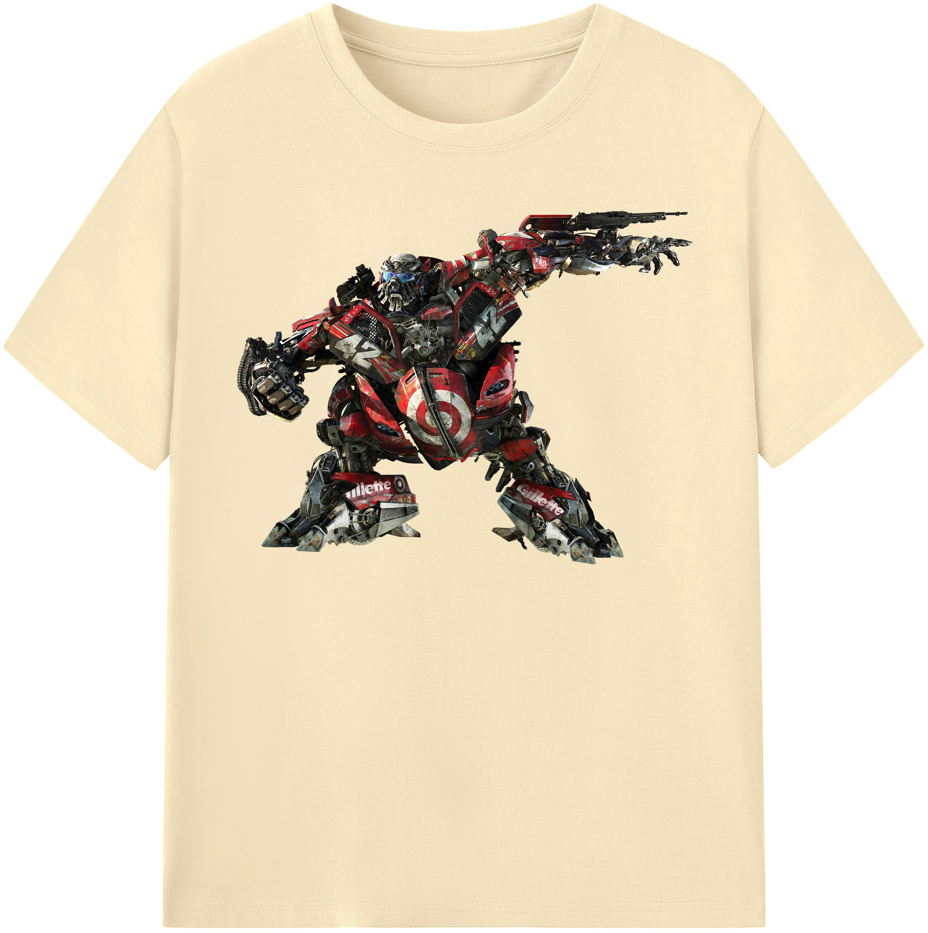 （画像用）  綿100％半袖Tシャツ（フロントプリント）