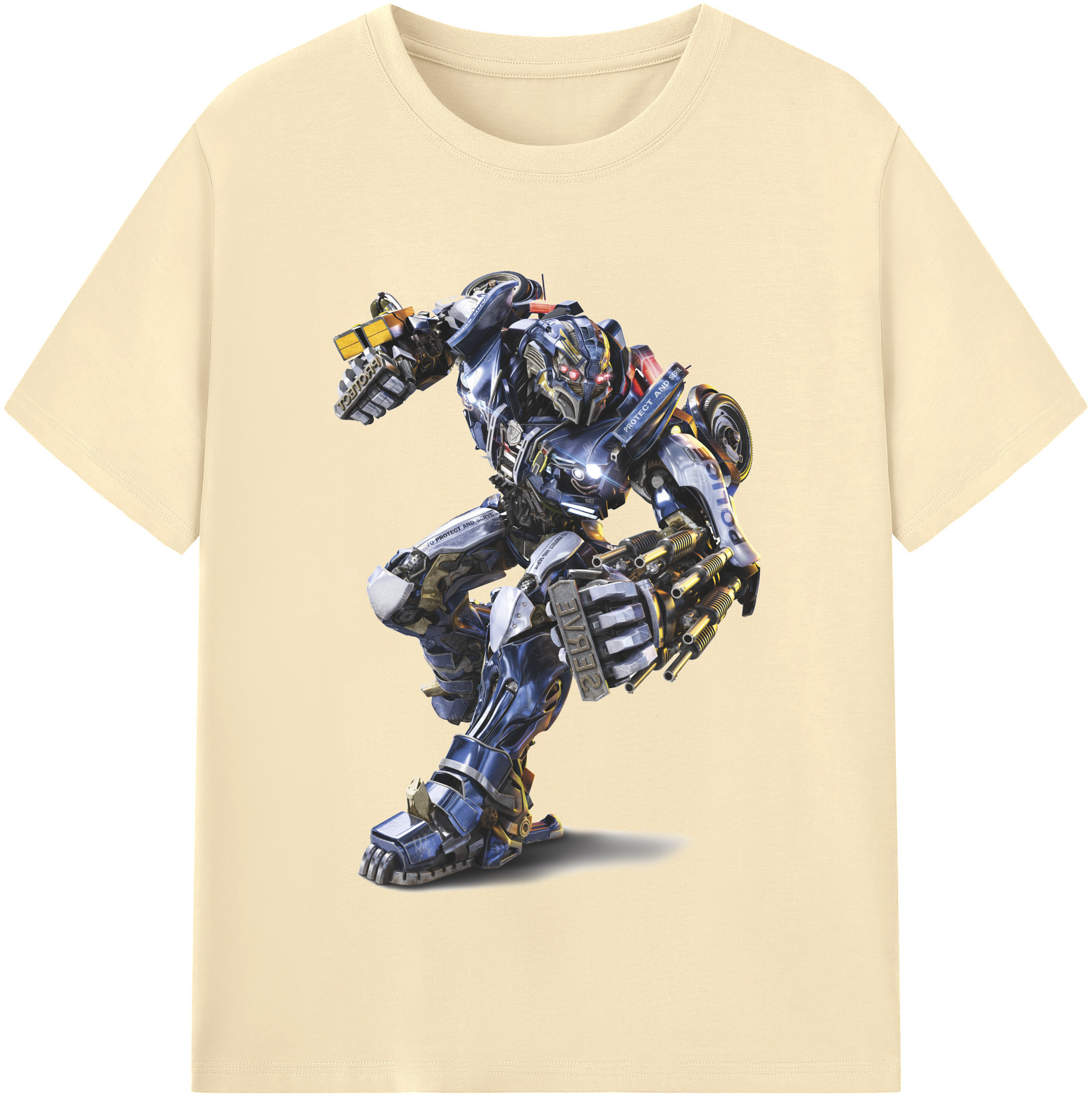 （画像用）  綿100％半袖Tシャツ（フロントプリント）