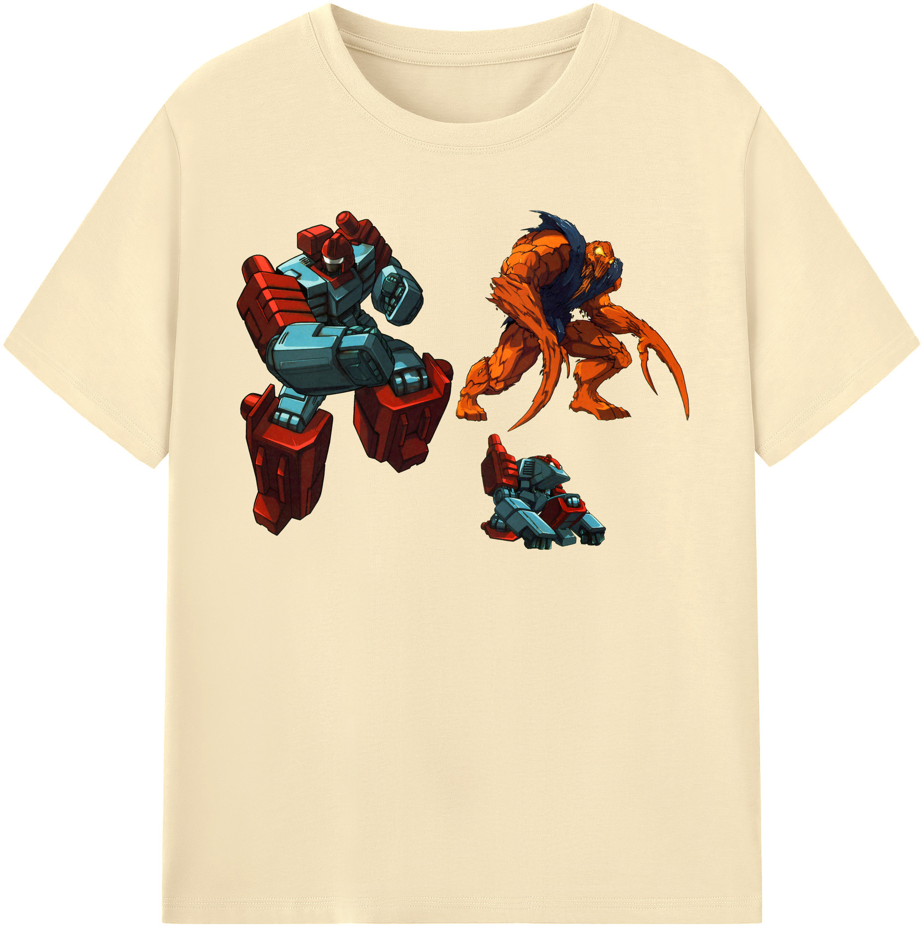 （画像用）  綿100％半袖Tシャツ（フロントプリント）