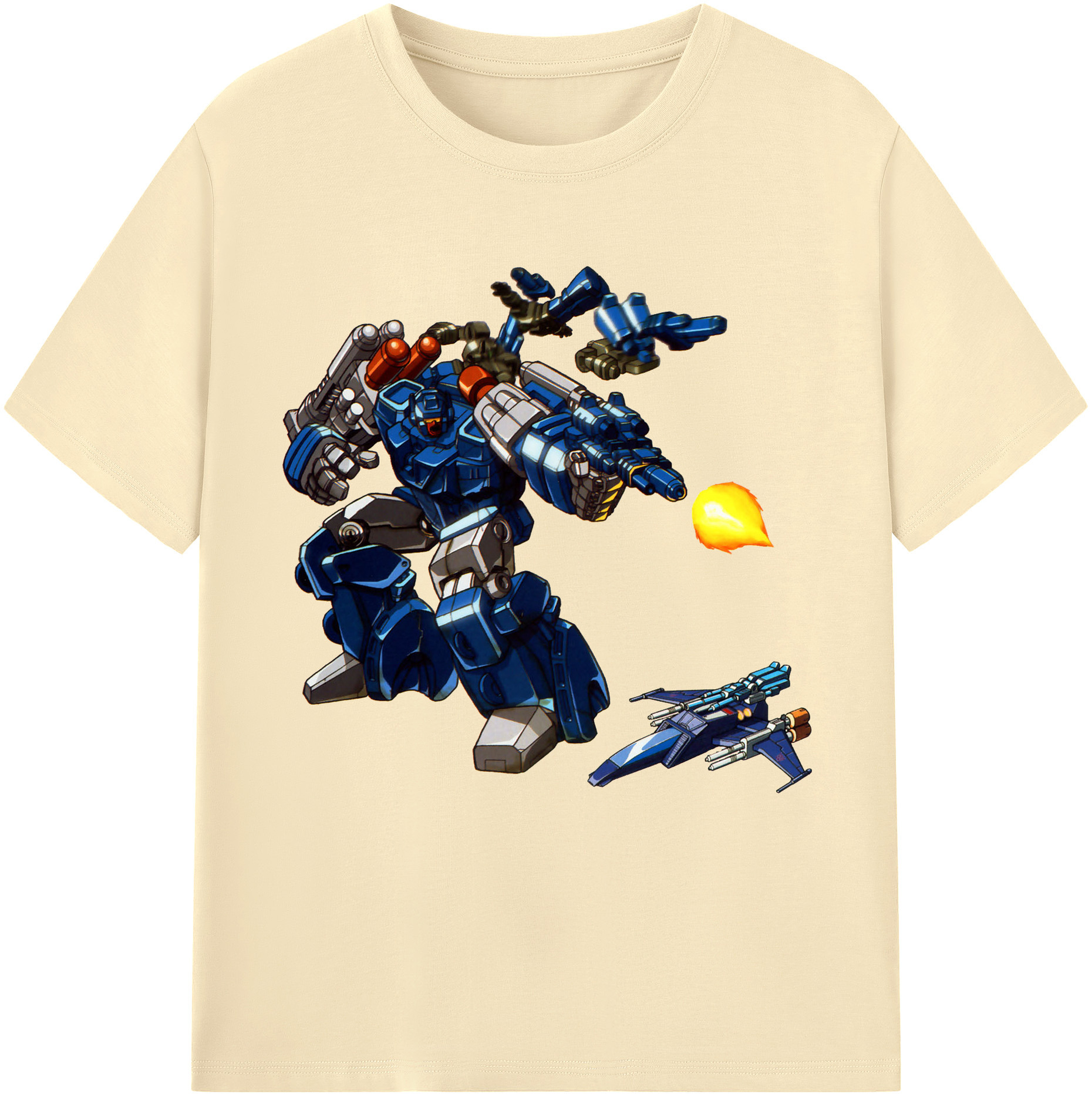 （画像用）  綿100％半袖Tシャツ（フロントプリント）