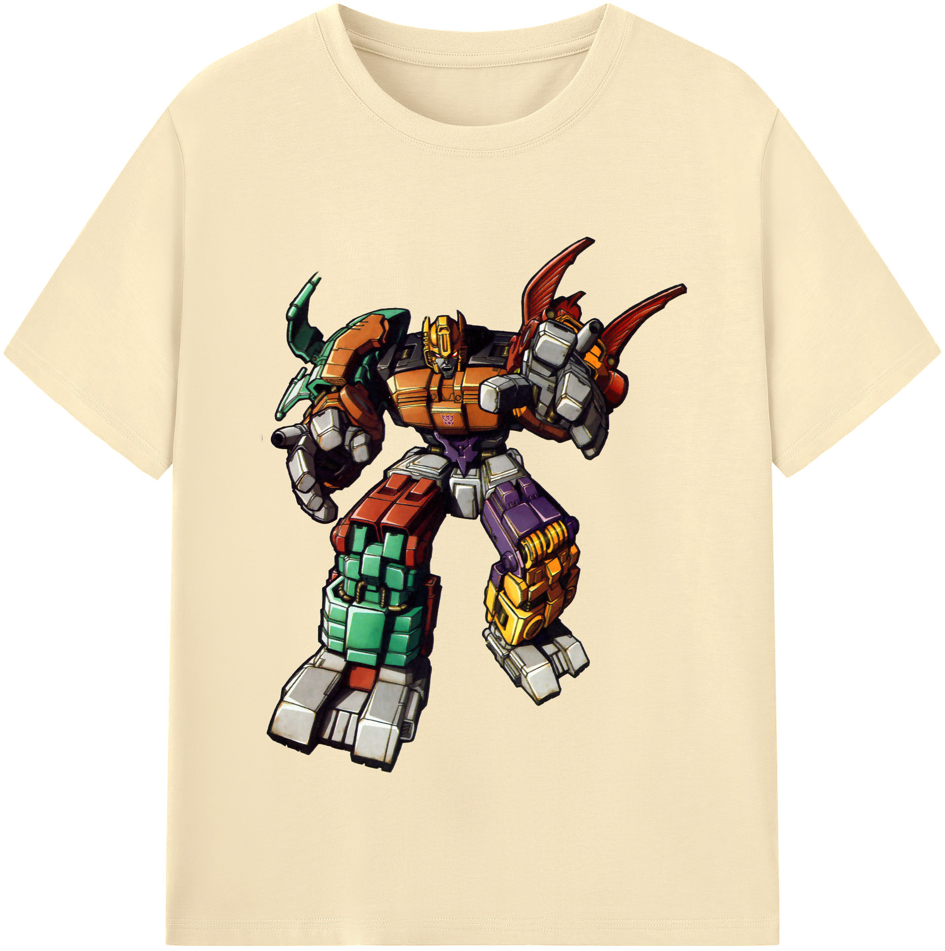 （画像用）  綿100％半袖Tシャツ（フロントプリント）