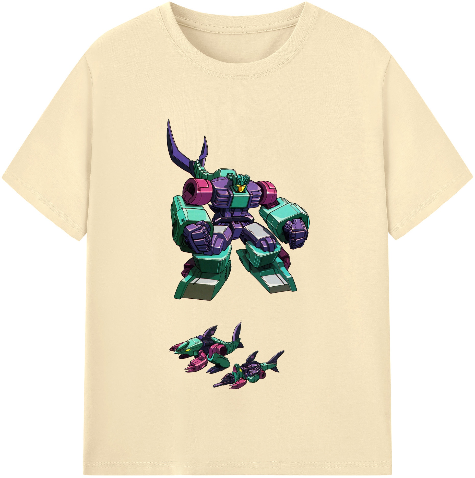 （画像用）  綿100％半袖Tシャツ（フロントプリント）