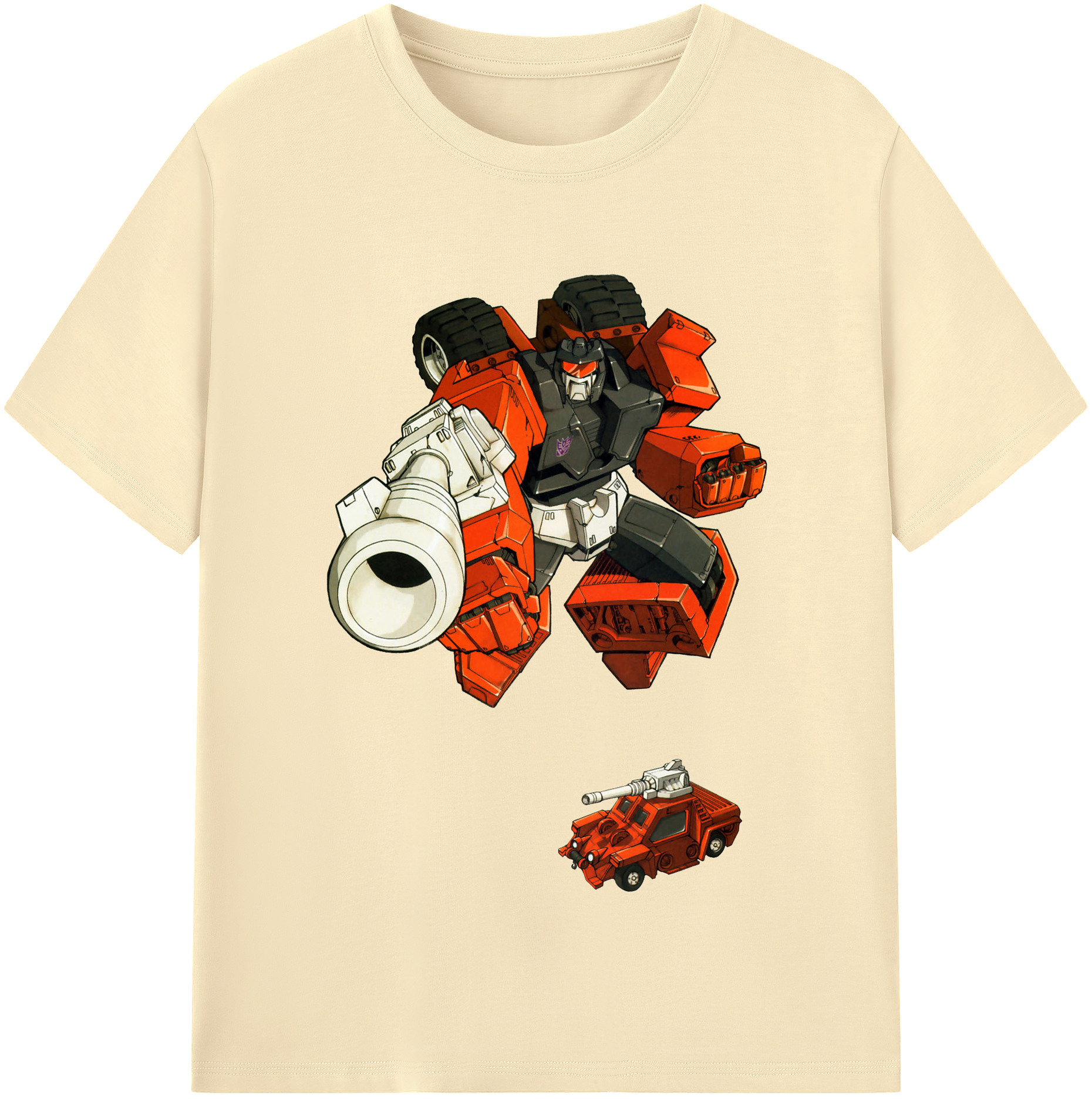 （画像用）  綿100％半袖Tシャツ（フロントプリント）