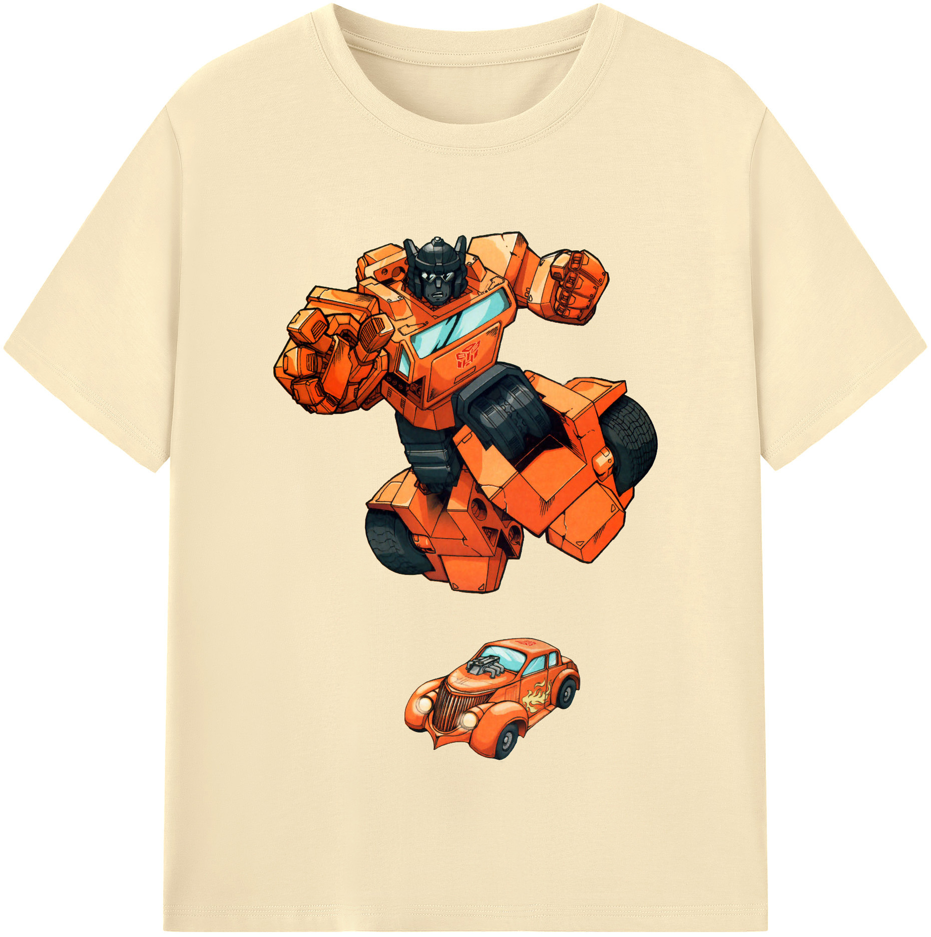 （画像用）  綿100％半袖Tシャツ（フロントプリント）