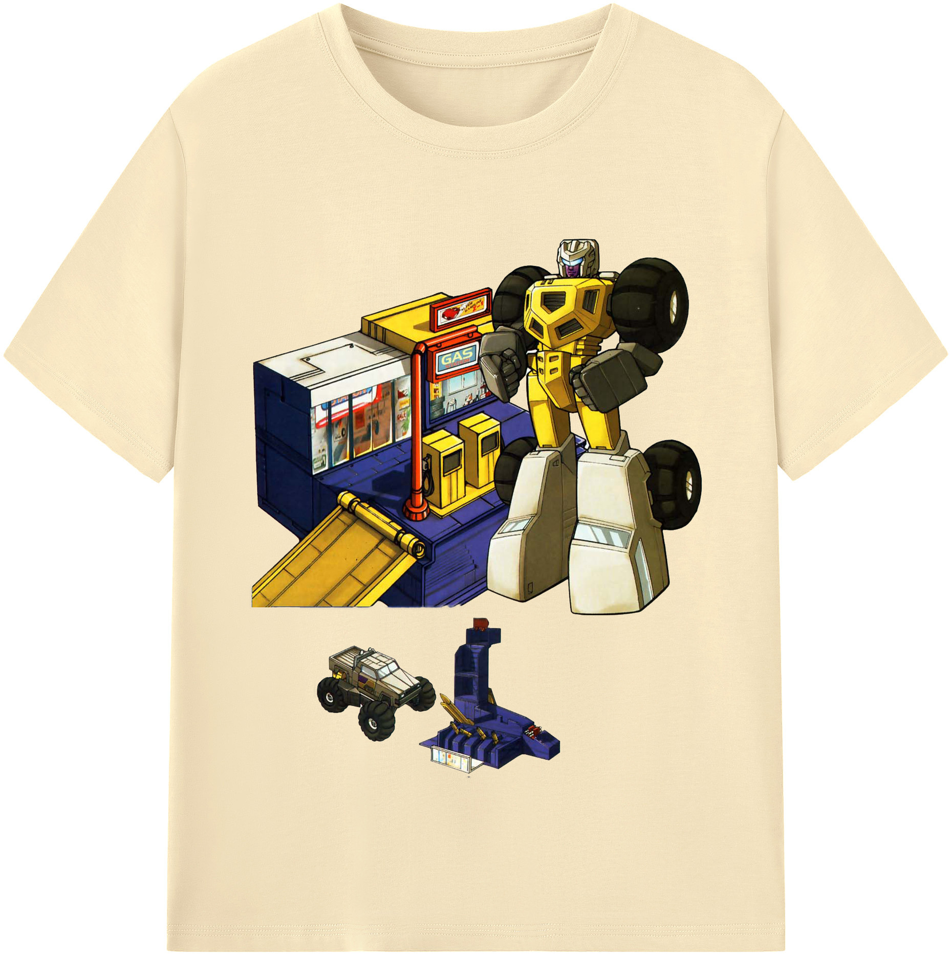 （画像用）  綿100％半袖Tシャツ（フロントプリント）