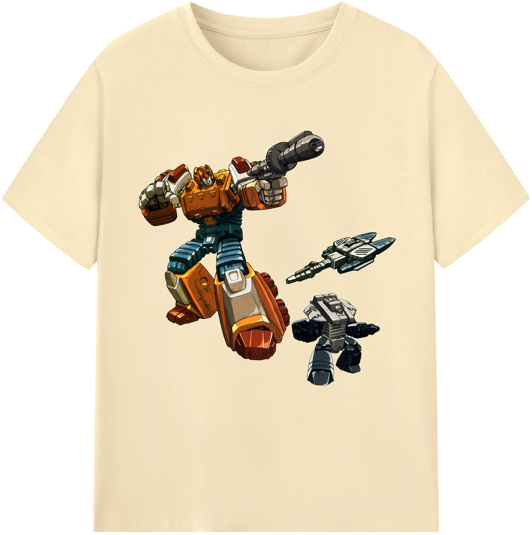 （画像用）  綿100％半袖Tシャツ（フロントプリント）
