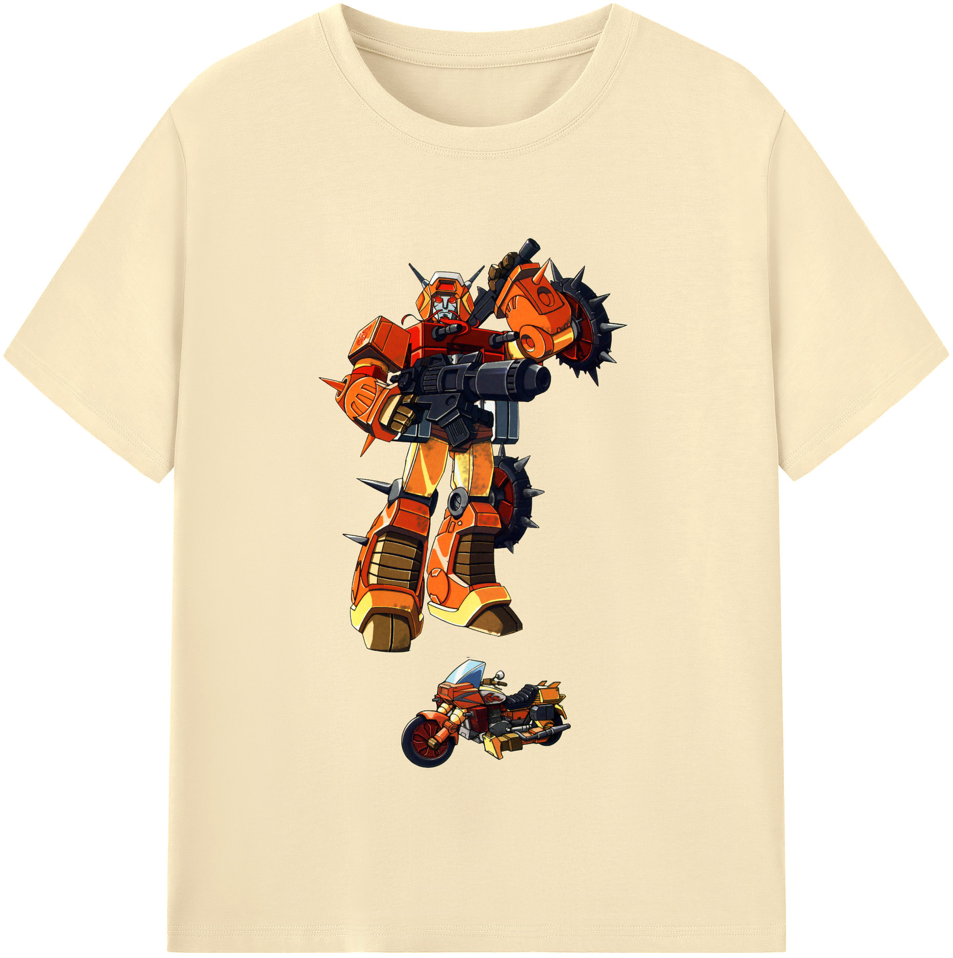 （画像用）  綿100％半袖Tシャツ（フロントプリント）