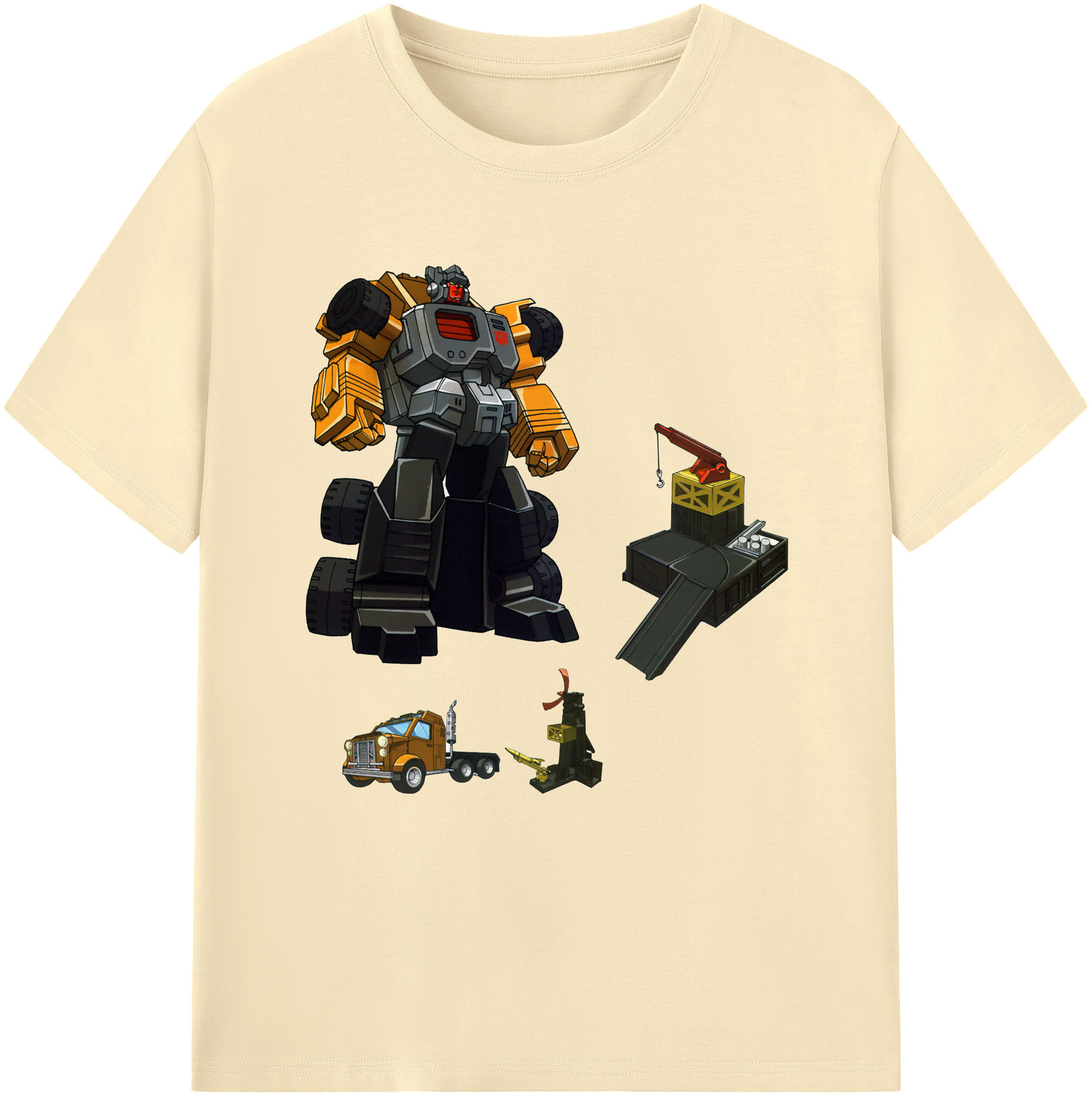 （画像用）  綿100％半袖Tシャツ（フロントプリント）