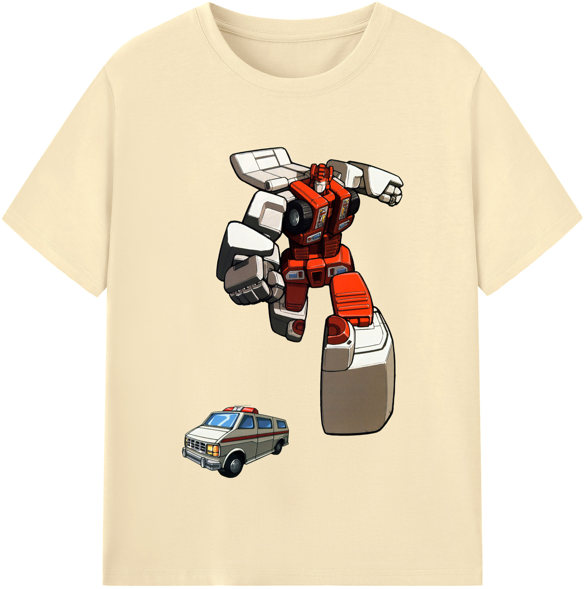 （画像用）  綿100％半袖Tシャツ（フロントプリント）