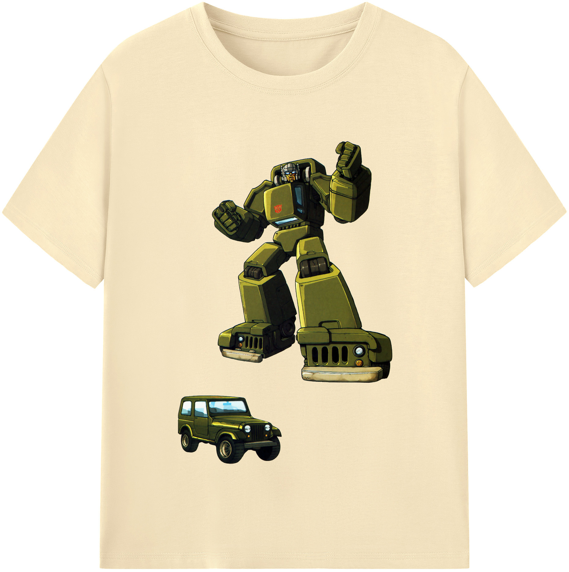 （画像用）  綿100％半袖Tシャツ（フロントプリント）
