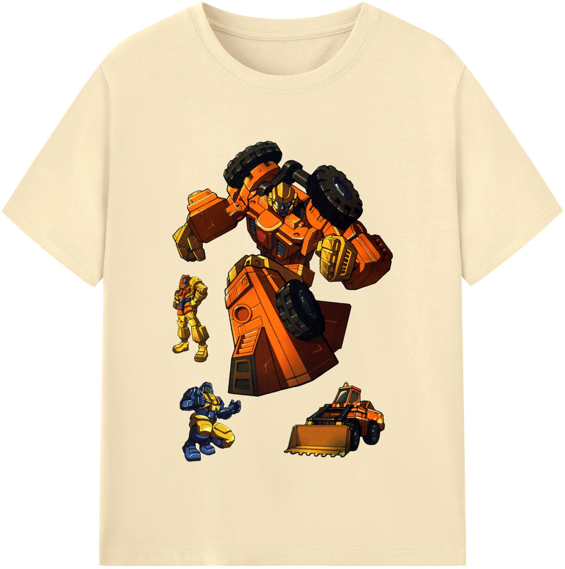（画像用）  綿100％半袖Tシャツ（フロントプリント）