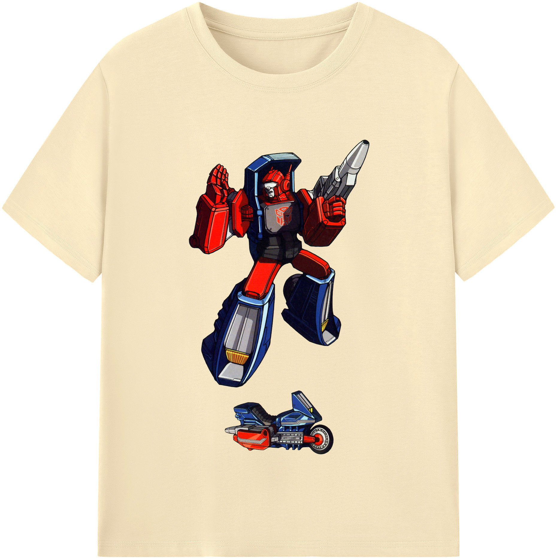 （画像用）  綿100％半袖Tシャツ（フロントプリント）