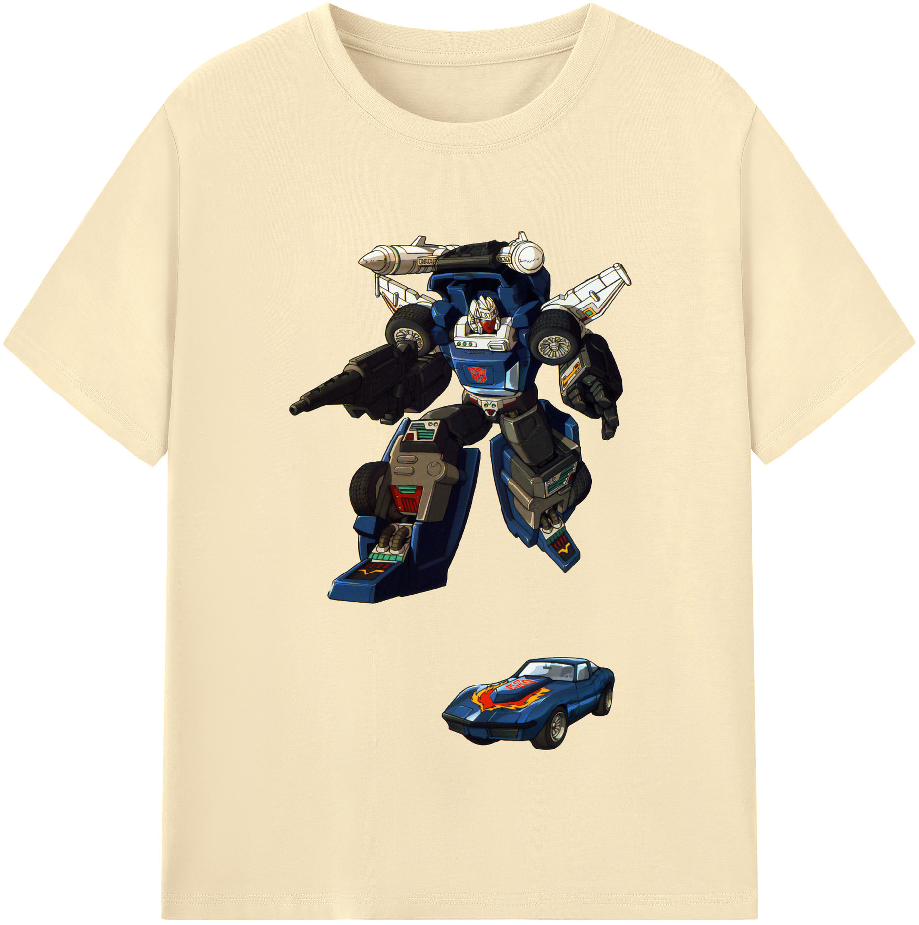 （画像用）  綿100％半袖Tシャツ（フロントプリント）