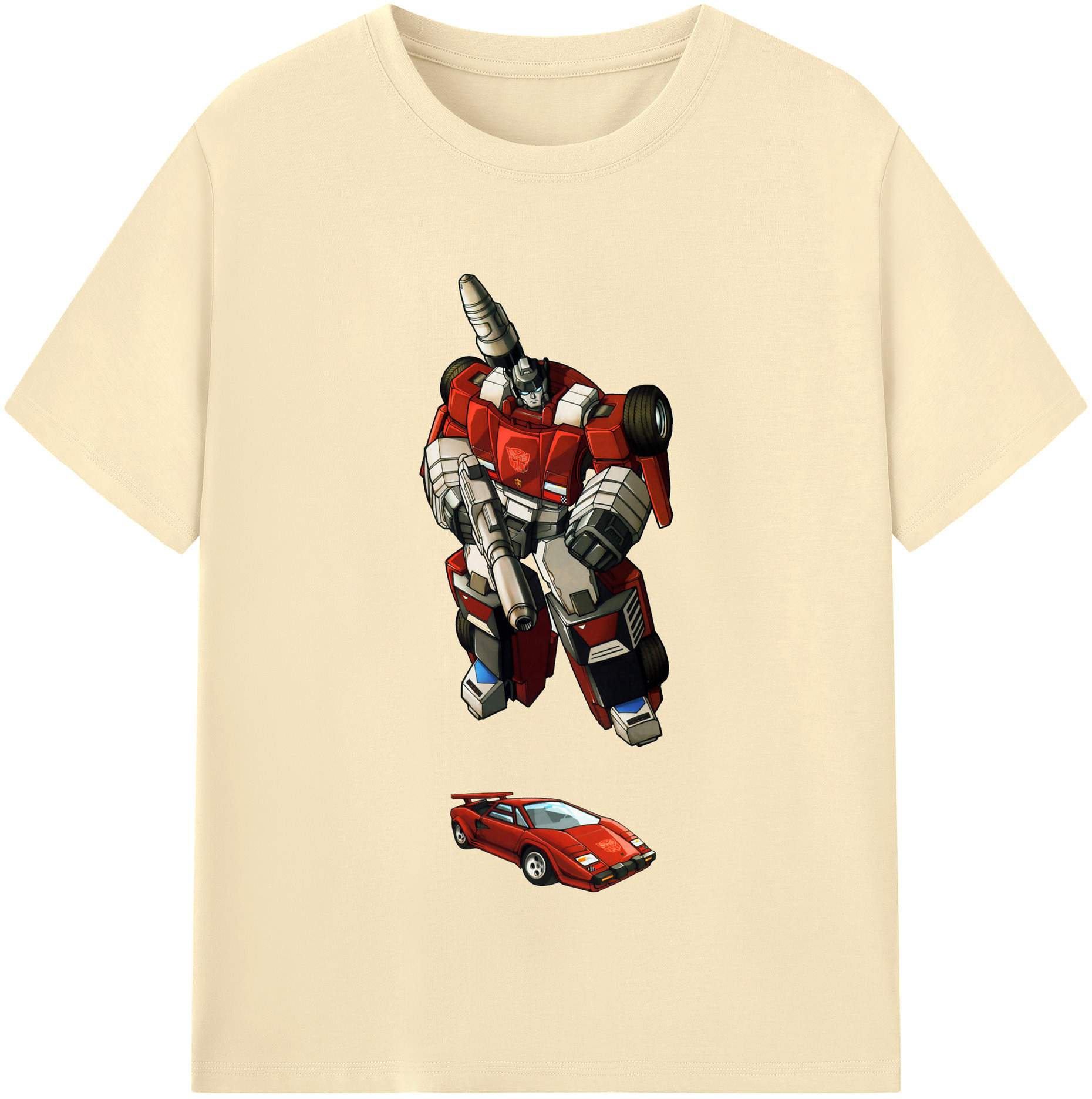 （画像用）  綿100％半袖Tシャツ（フロントプリント）