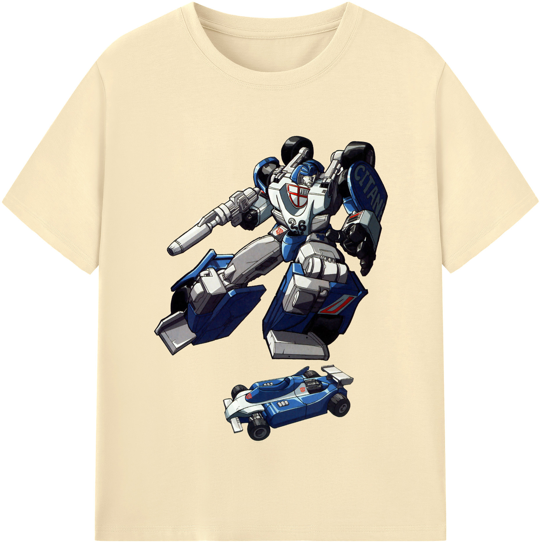 （画像用）  綿100％半袖Tシャツ（フロントプリント）