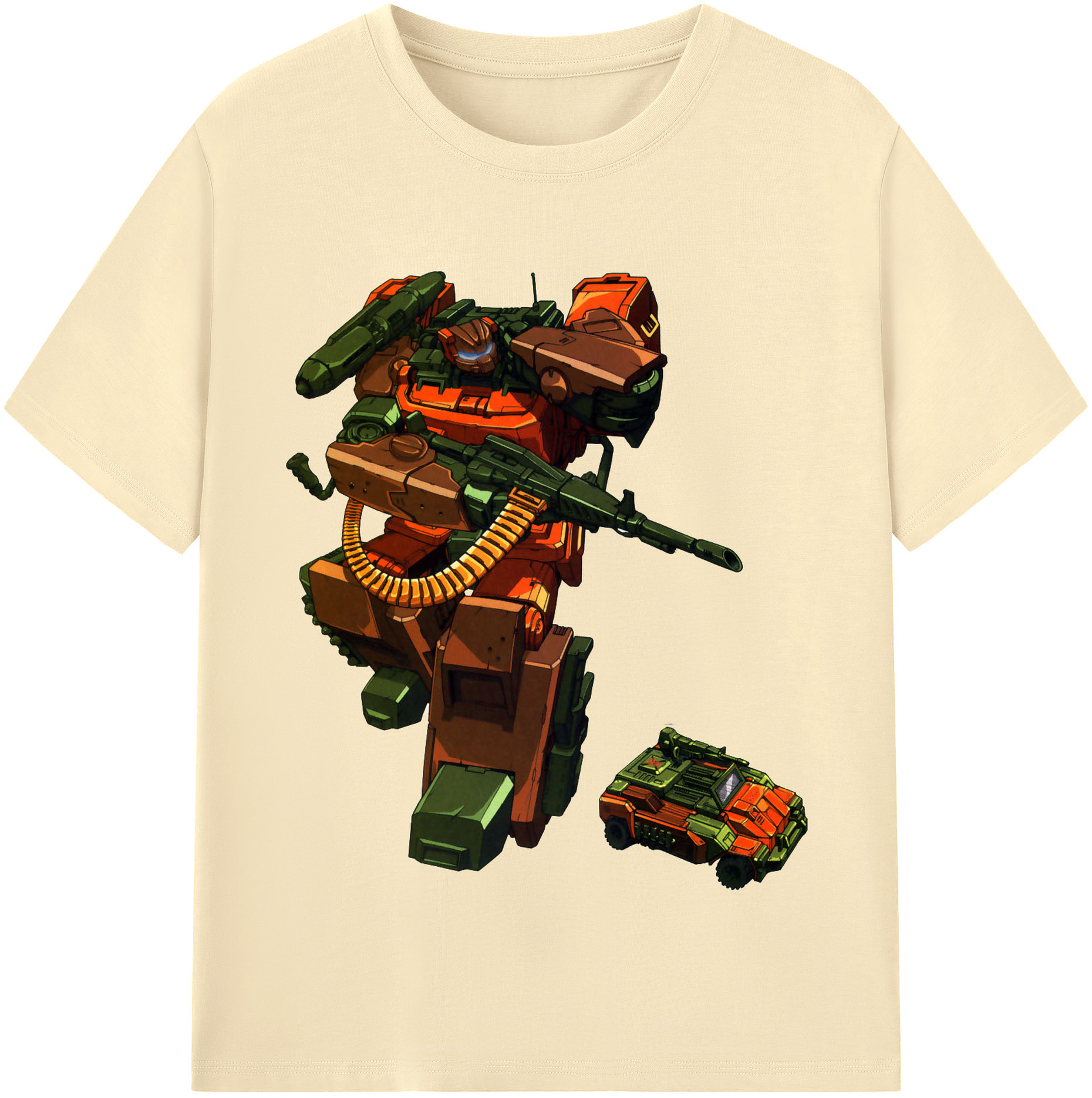 （画像用）  綿100％半袖Tシャツ（フロントプリント）