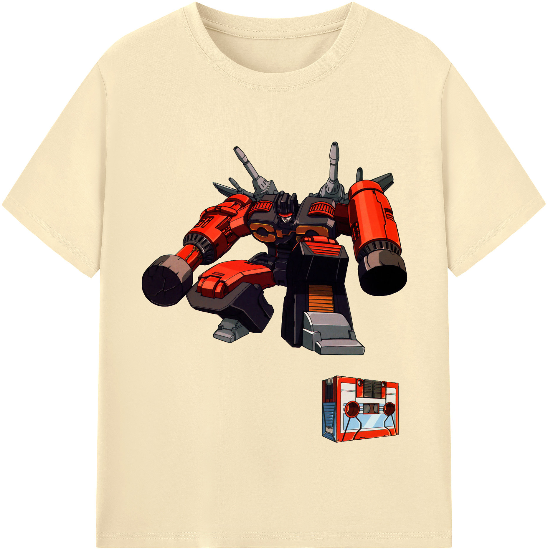 （画像用）  綿100％半袖Tシャツ（フロントプリント）