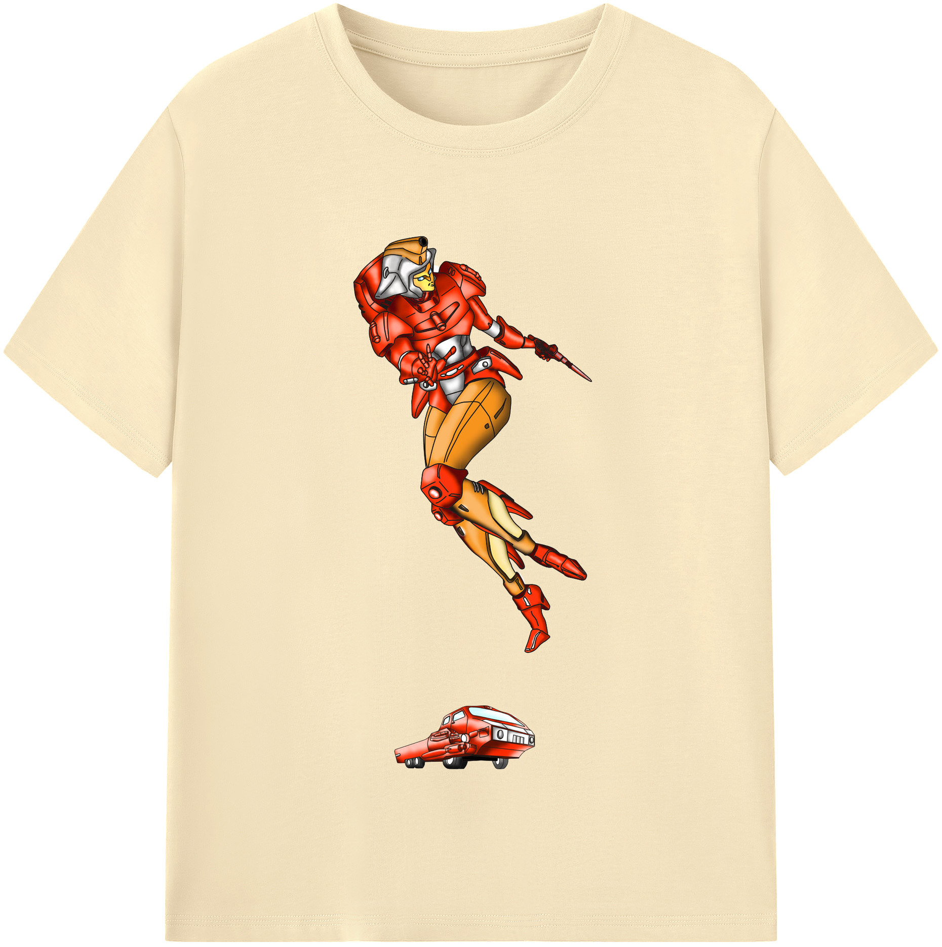 （画像用）  綿100％半袖Tシャツ（フロントプリント）