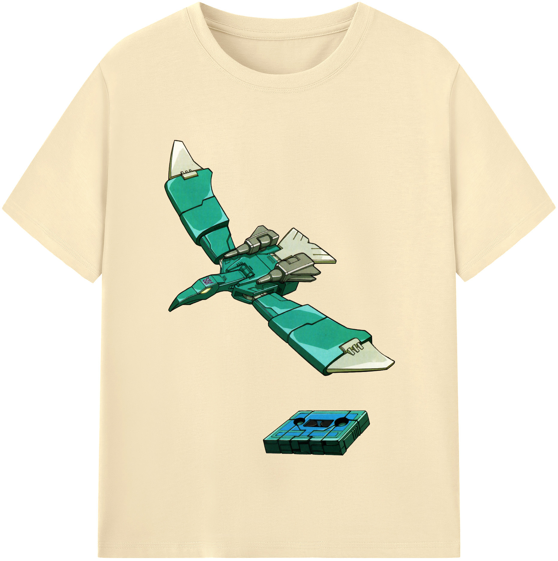 （画像用）  綿100％半袖Tシャツ（フロントプリント）