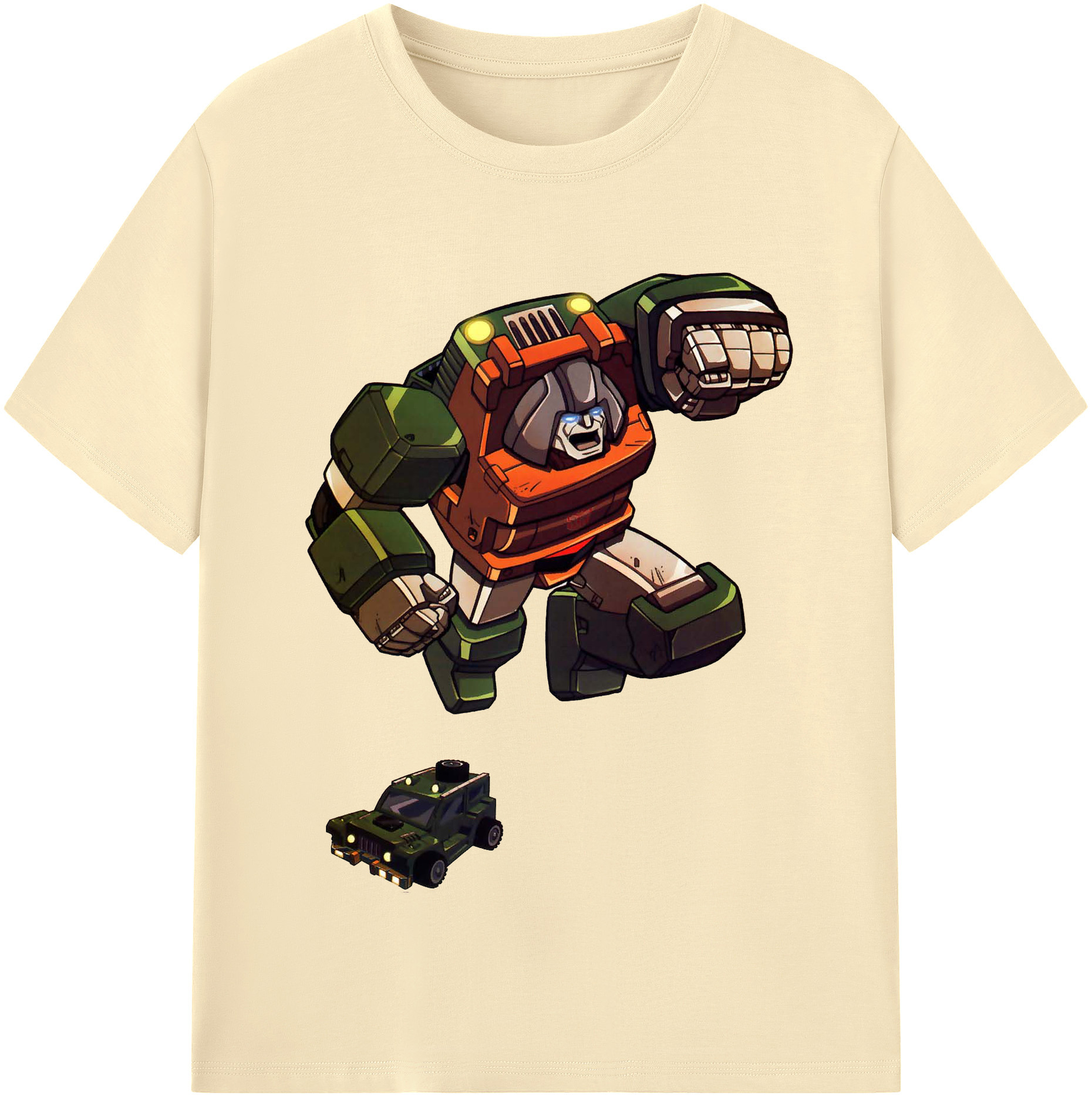 （画像用）  綿100％半袖Tシャツ（フロントプリント）