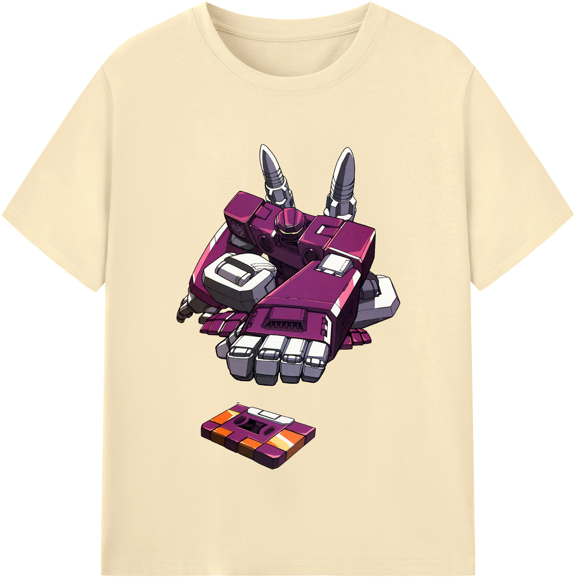 （画像用）  綿100％半袖Tシャツ（フロントプリント）