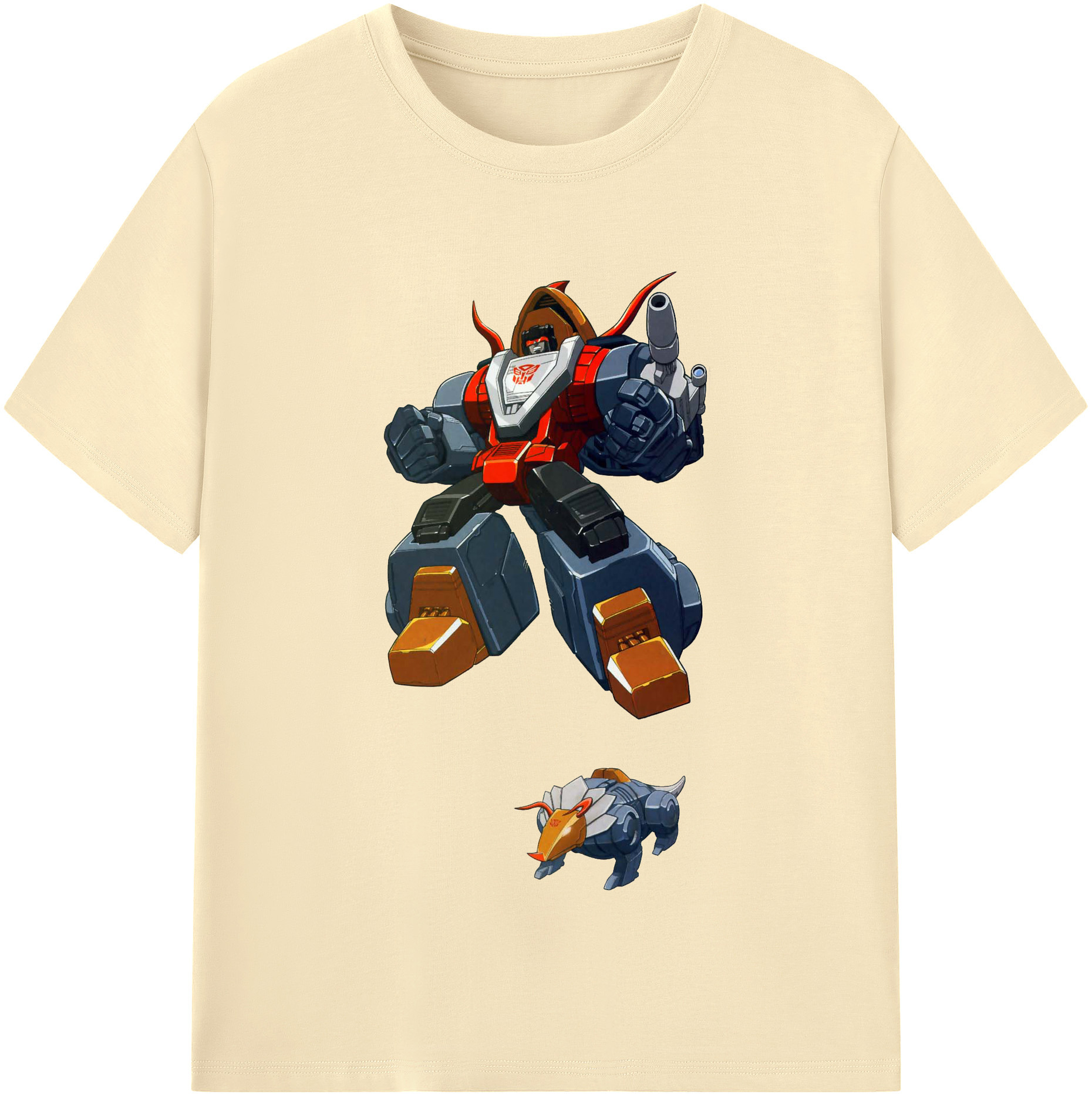 （画像用）  綿100％半袖Tシャツ（フロントプリント）
