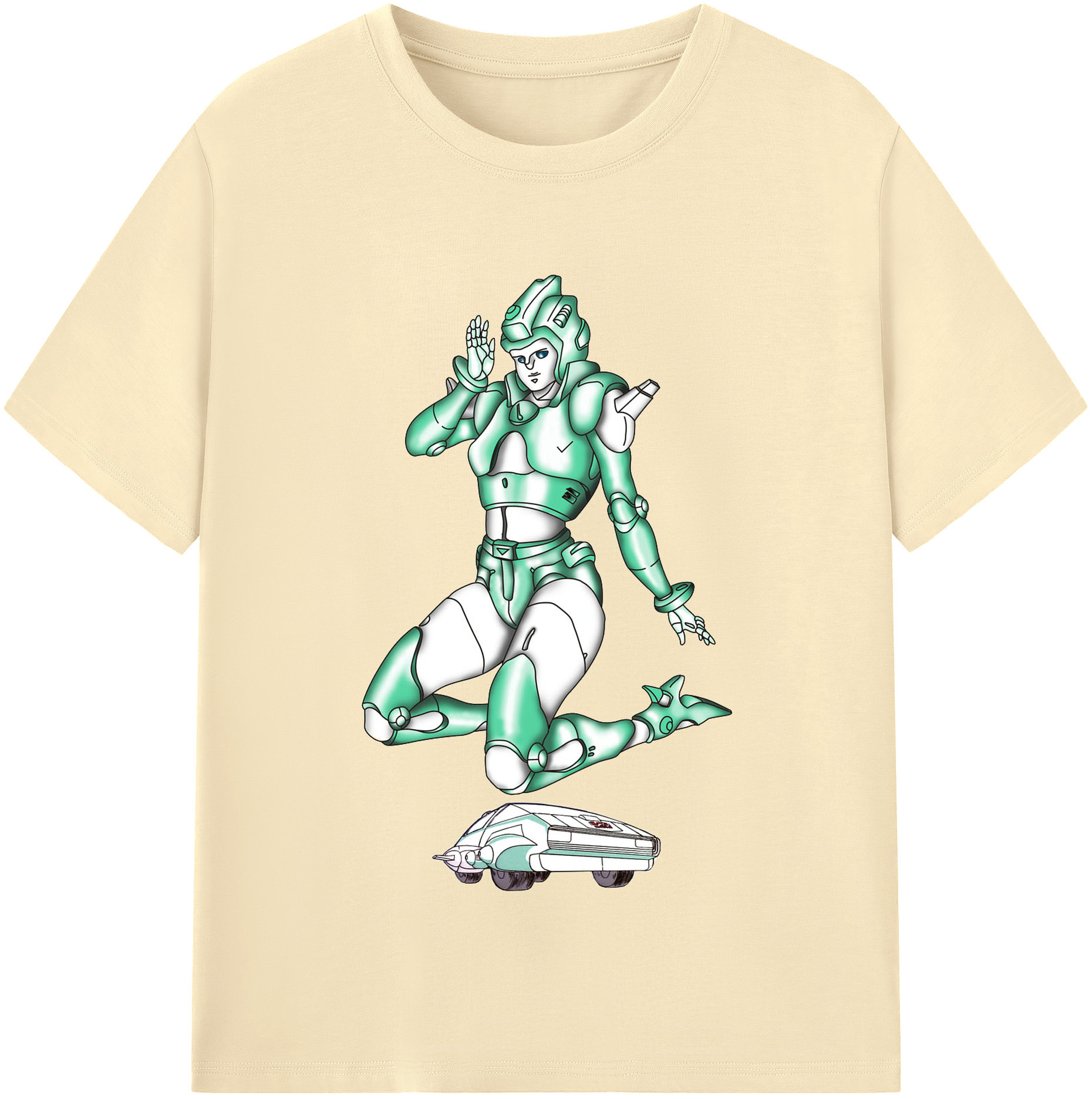 （画像用）  綿100％半袖Tシャツ（フロントプリント）