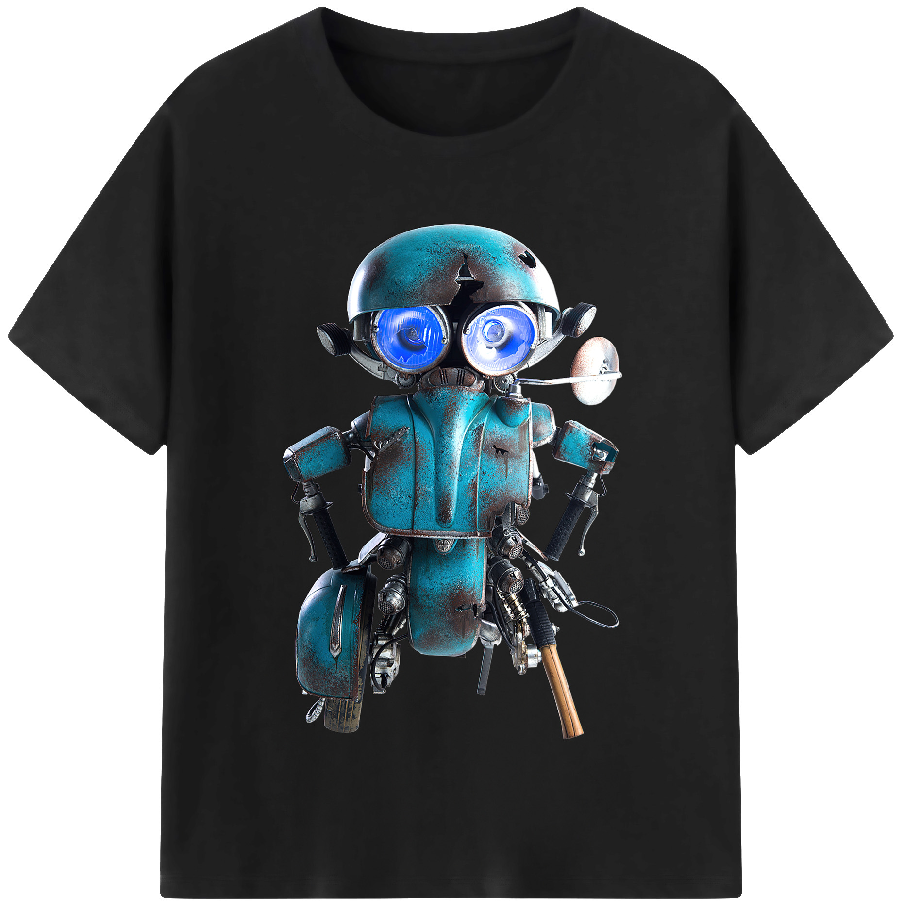（画像用）  綿100％半袖Tシャツ（フロントプリント）