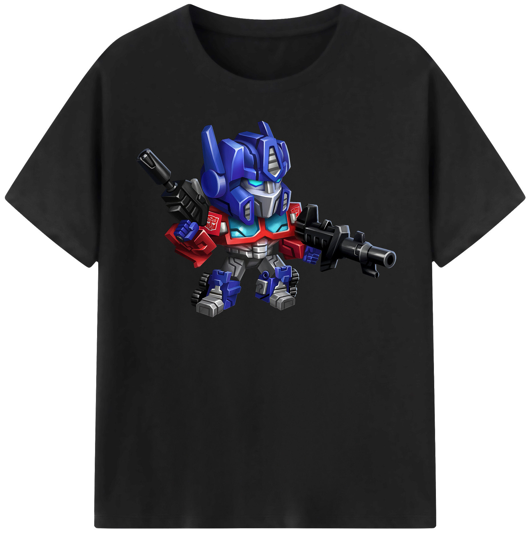 （画像用）  綿100％半袖Tシャツ（フロントプリント）