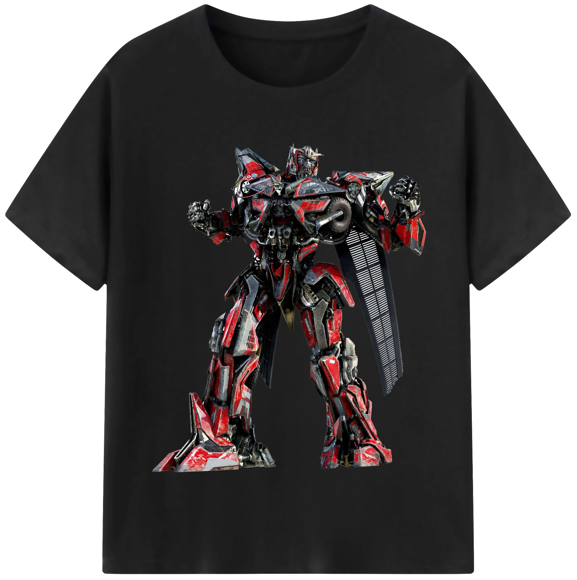 （画像用）  綿100％半袖Tシャツ（フロントプリント）