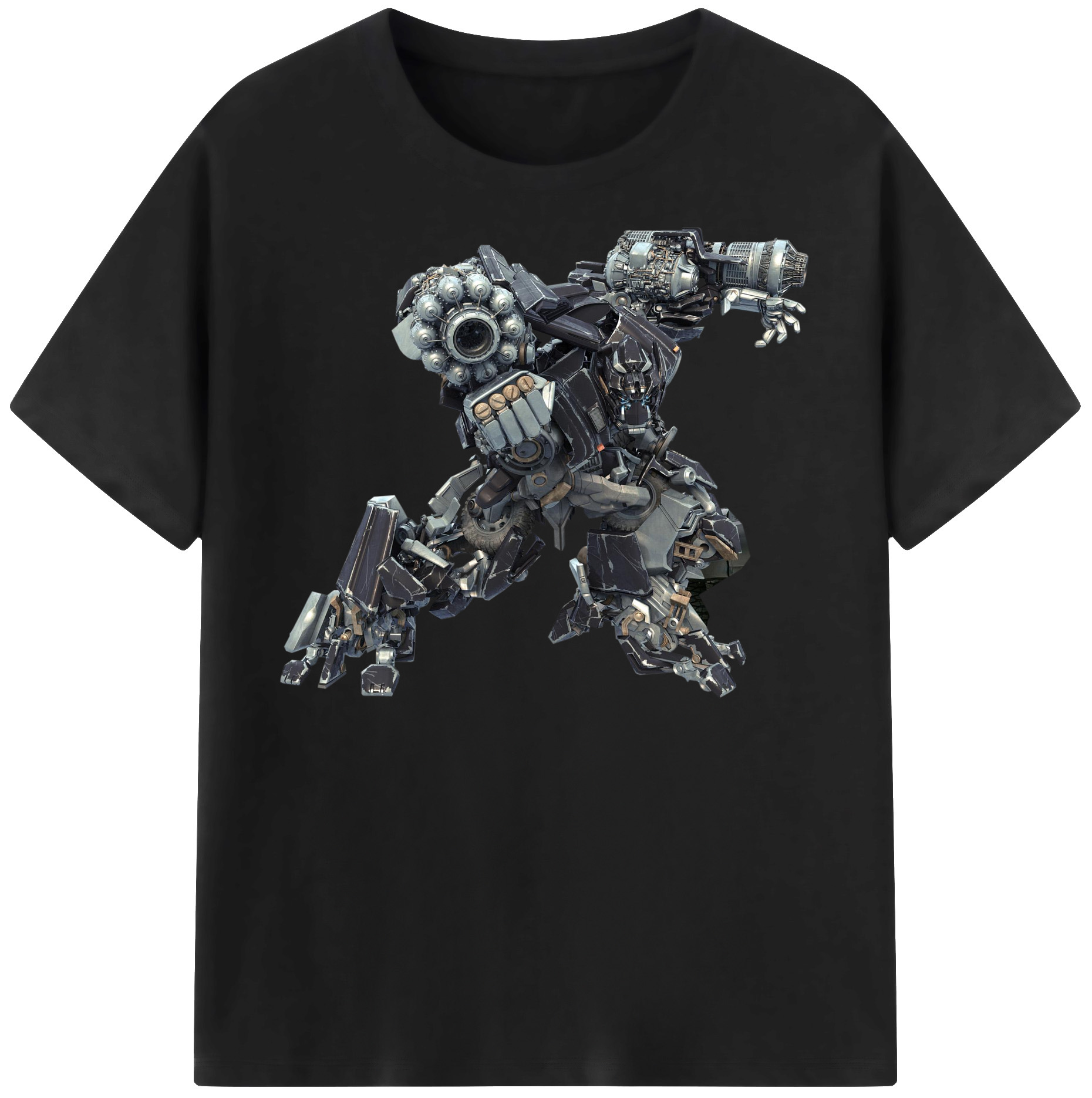 （画像用）  綿100％半袖Tシャツ（フロントプリント）