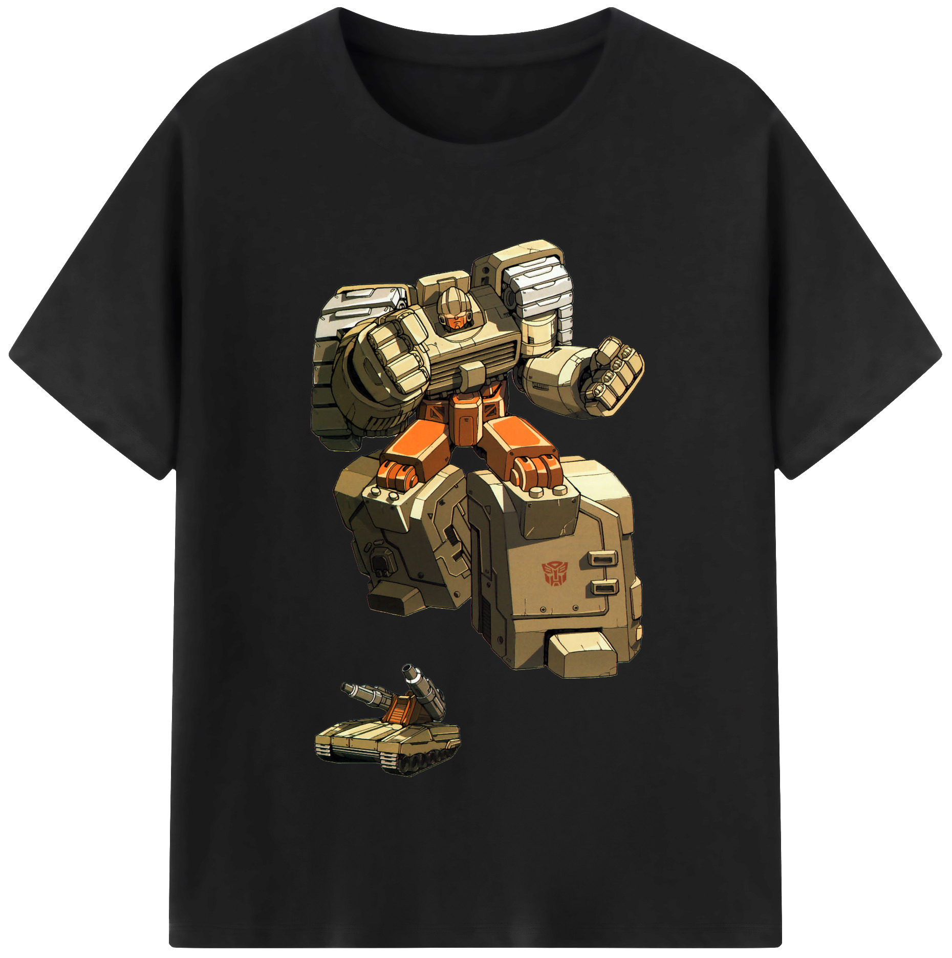 （画像用）  綿100％半袖Tシャツ（フロントプリント）
