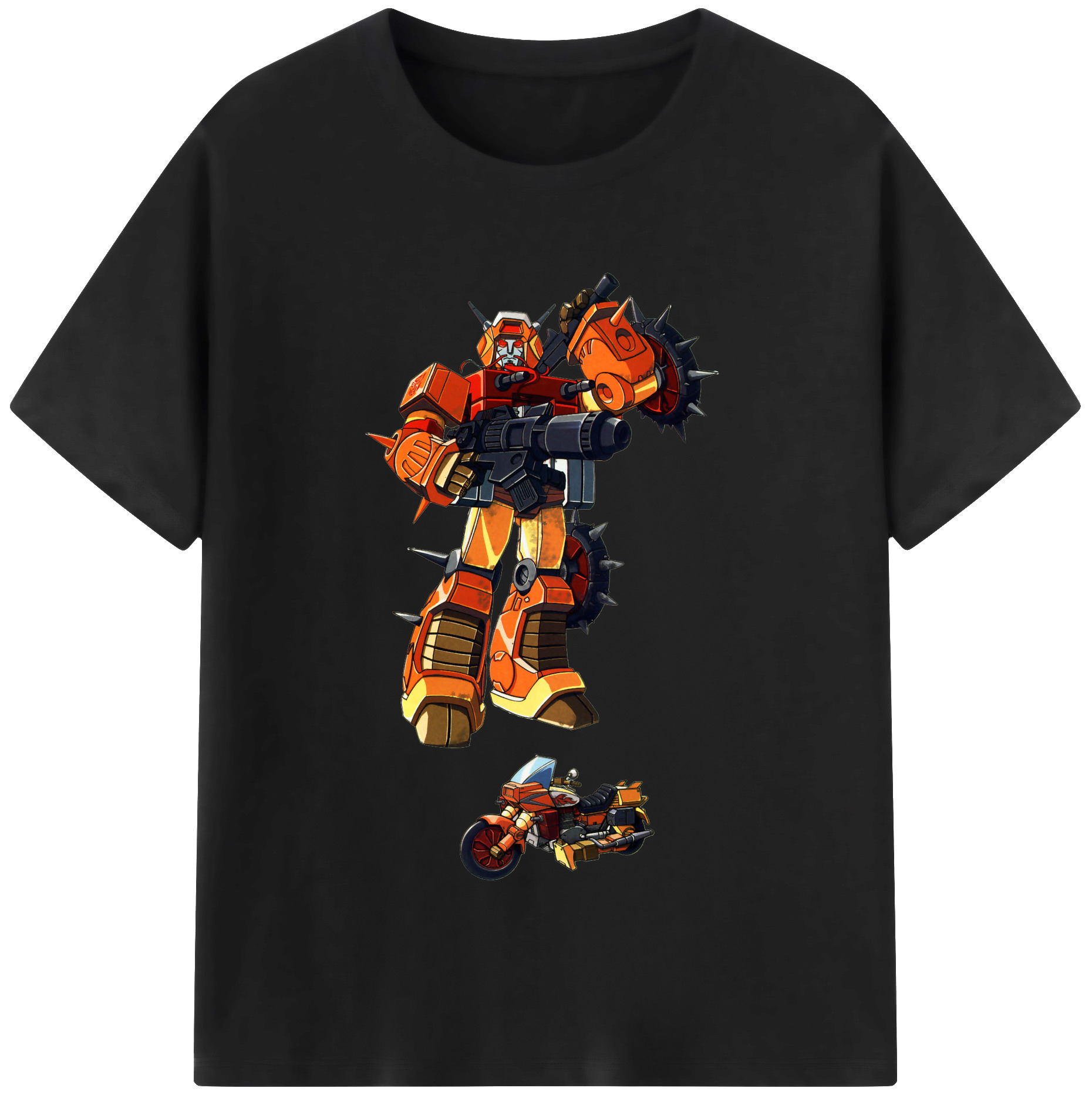 （画像用）  綿100％半袖Tシャツ（フロントプリント）