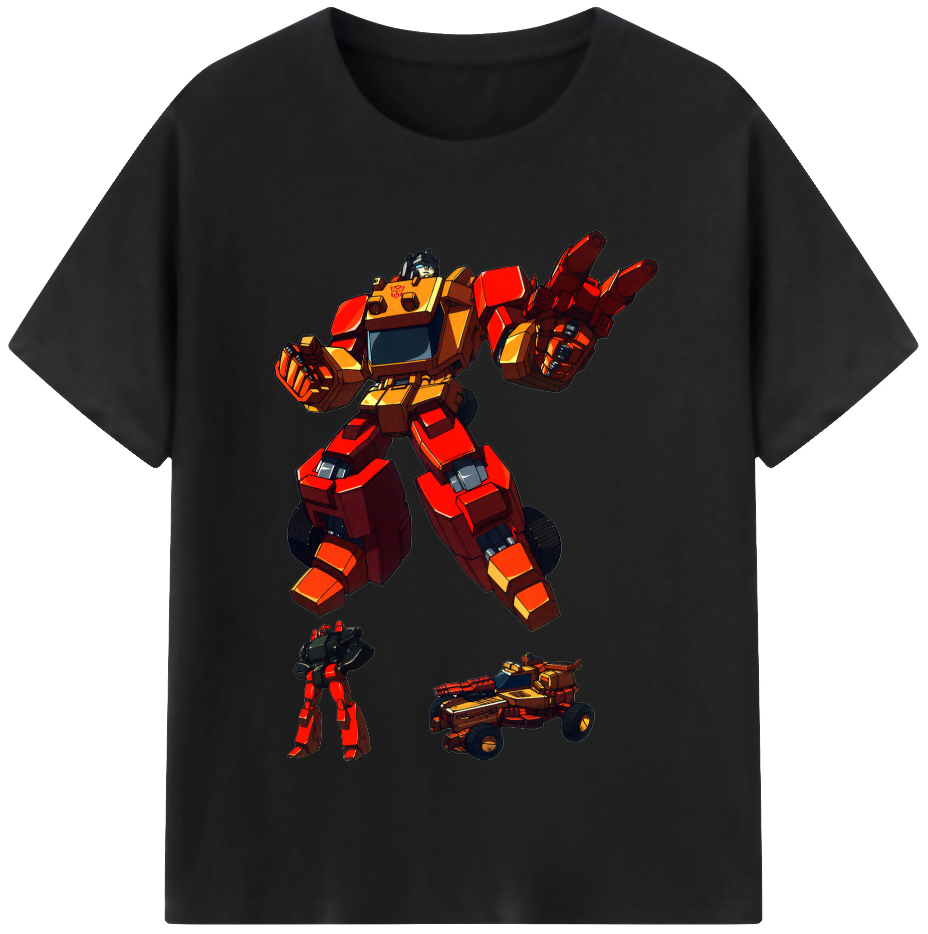 （画像用）  綿100％半袖Tシャツ（フロントプリント）