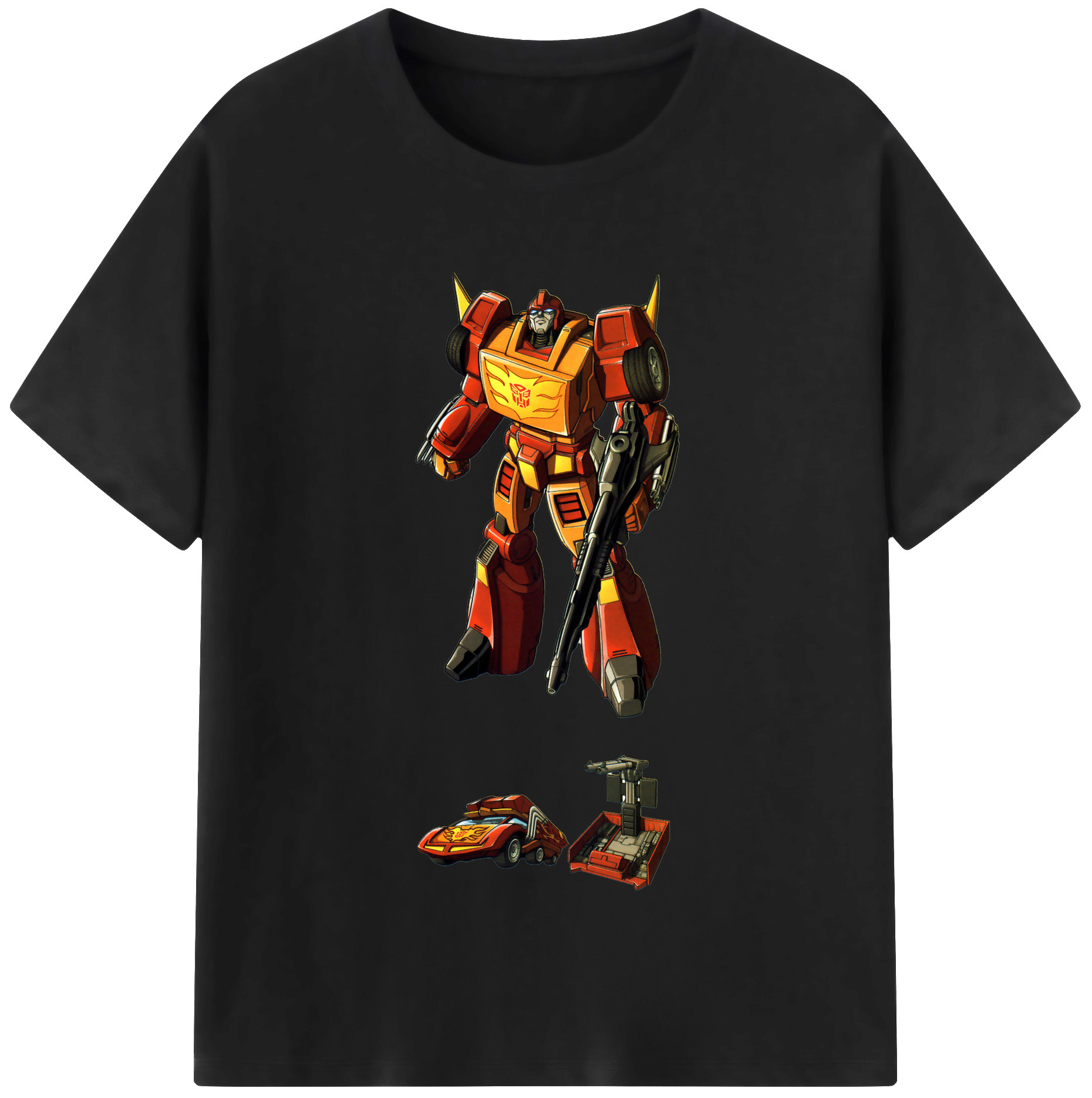 （画像用）  綿100％半袖Tシャツ（フロントプリント）