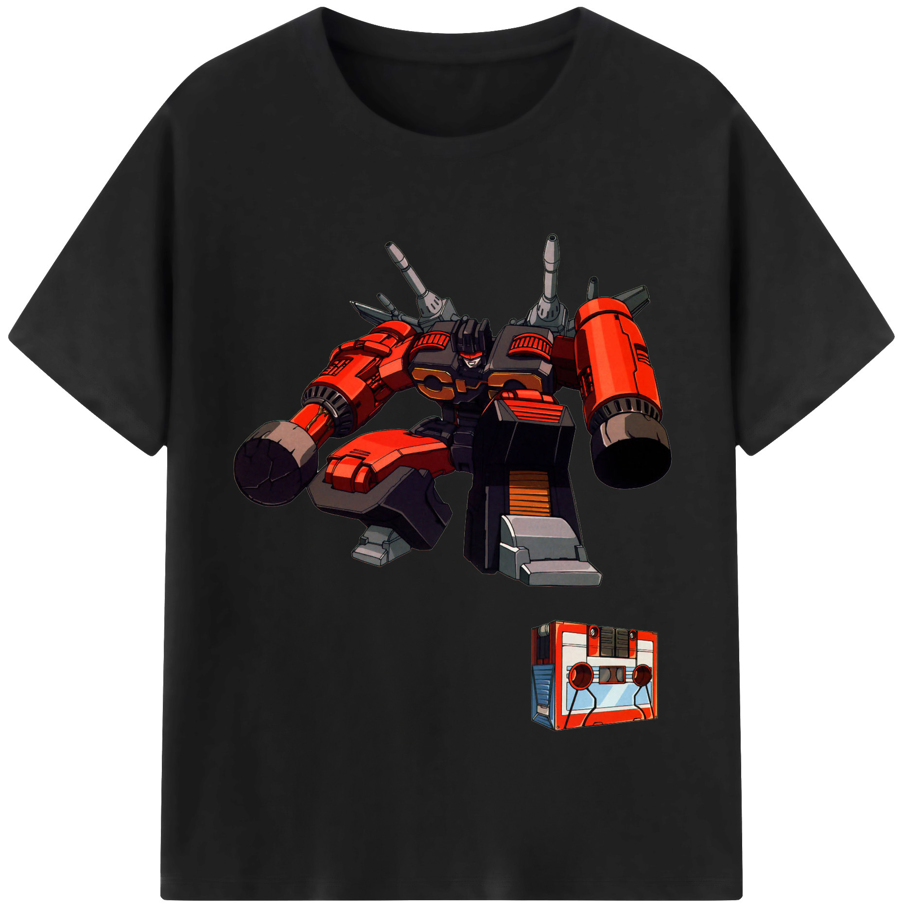 （画像用）  綿100％半袖Tシャツ（フロントプリント）