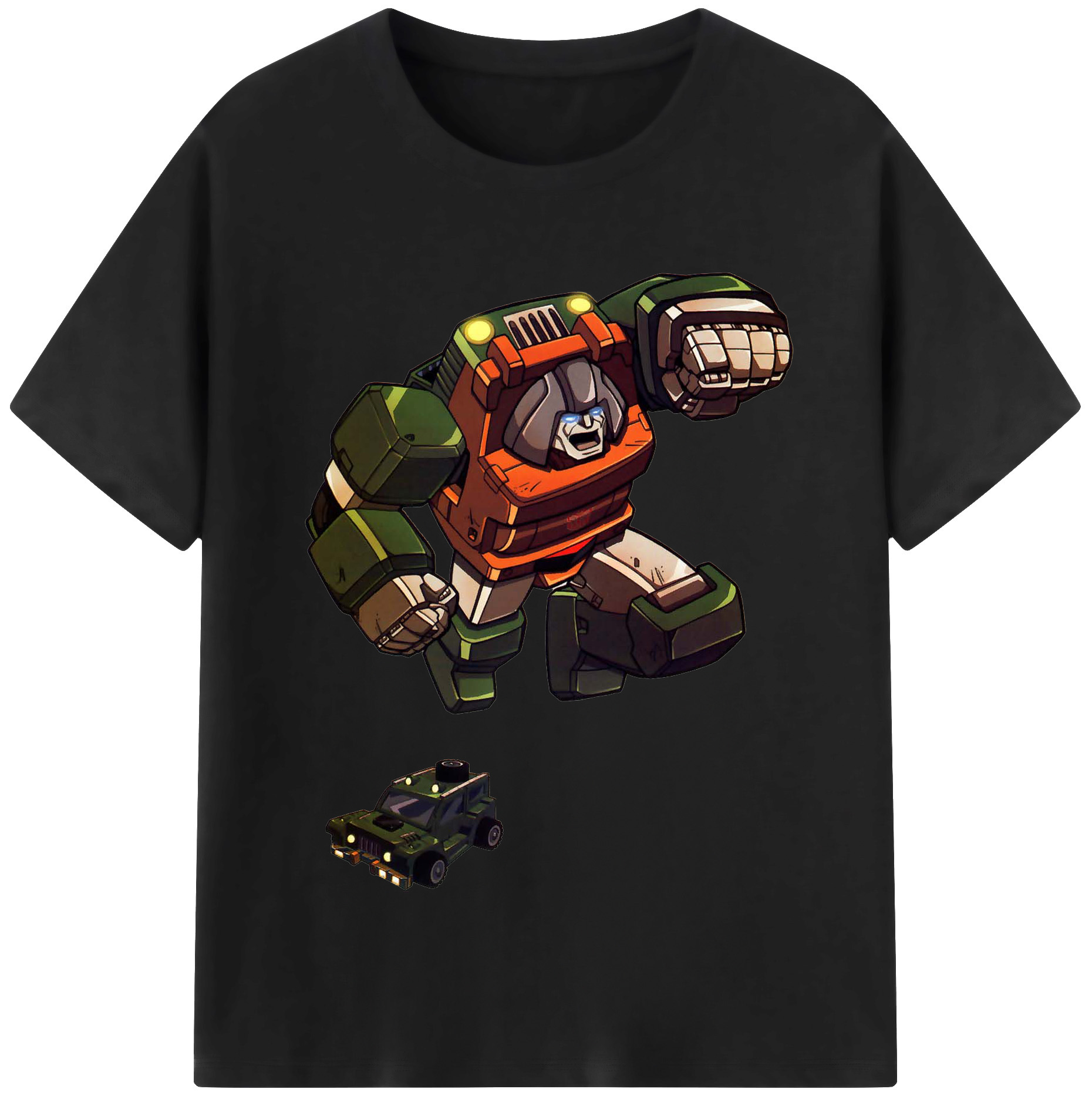 （画像用）  綿100％半袖Tシャツ（フロントプリント）