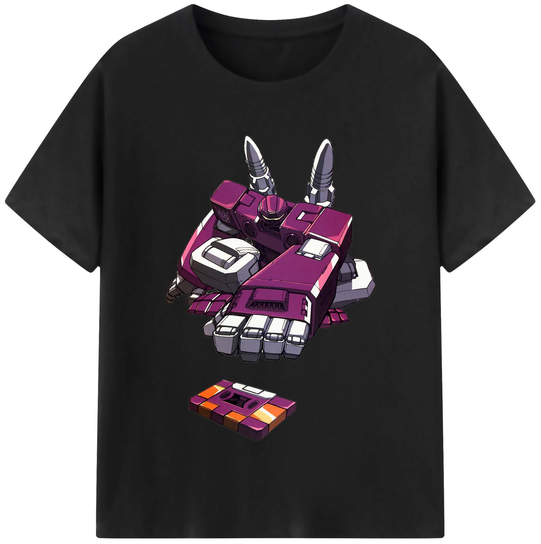 （画像用）  綿100％半袖Tシャツ（フロントプリント）