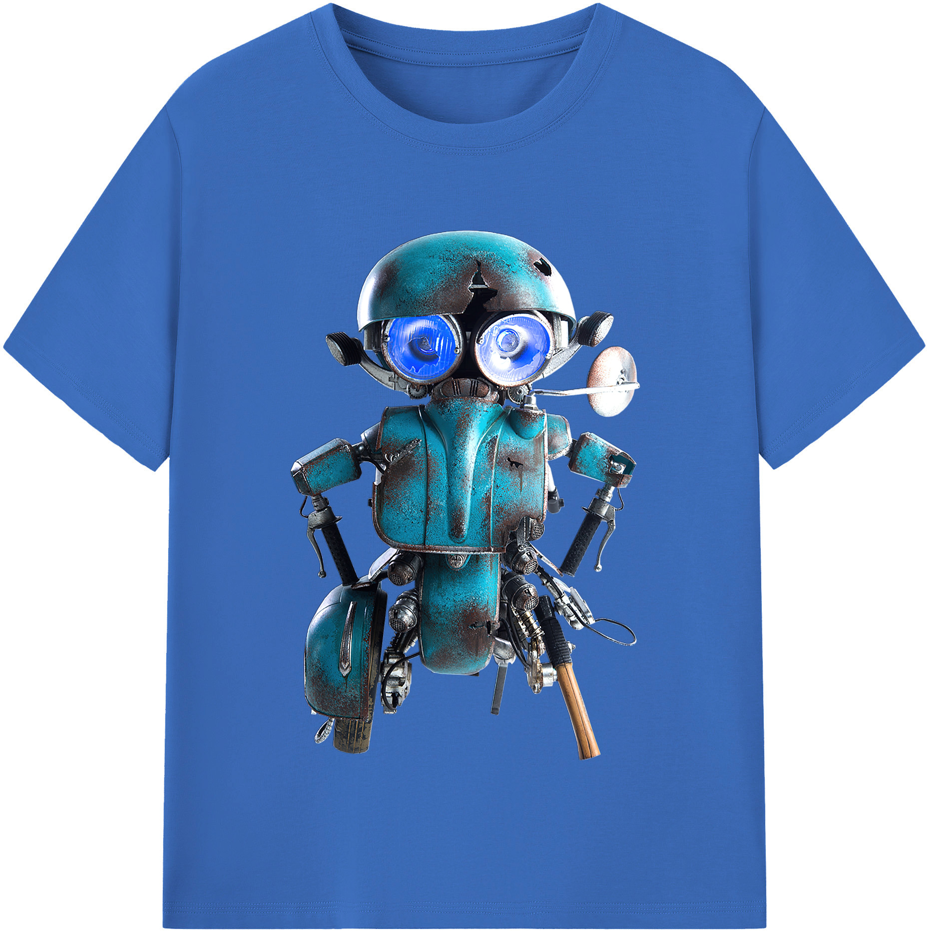 （画像用）  綿100％半袖Tシャツ（フロントプリント）