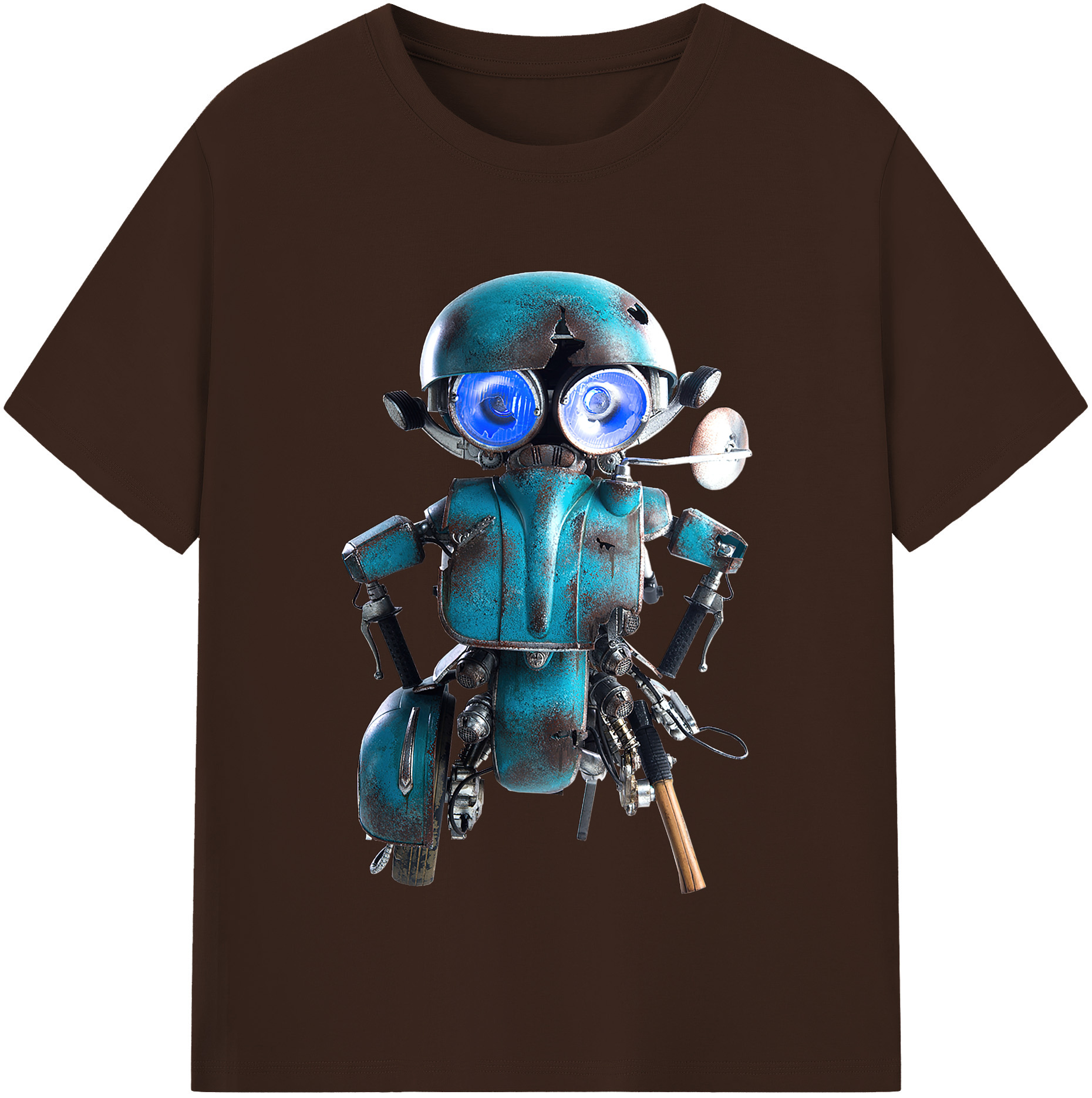 （画像用）  綿100％半袖Tシャツ（フロントプリント）