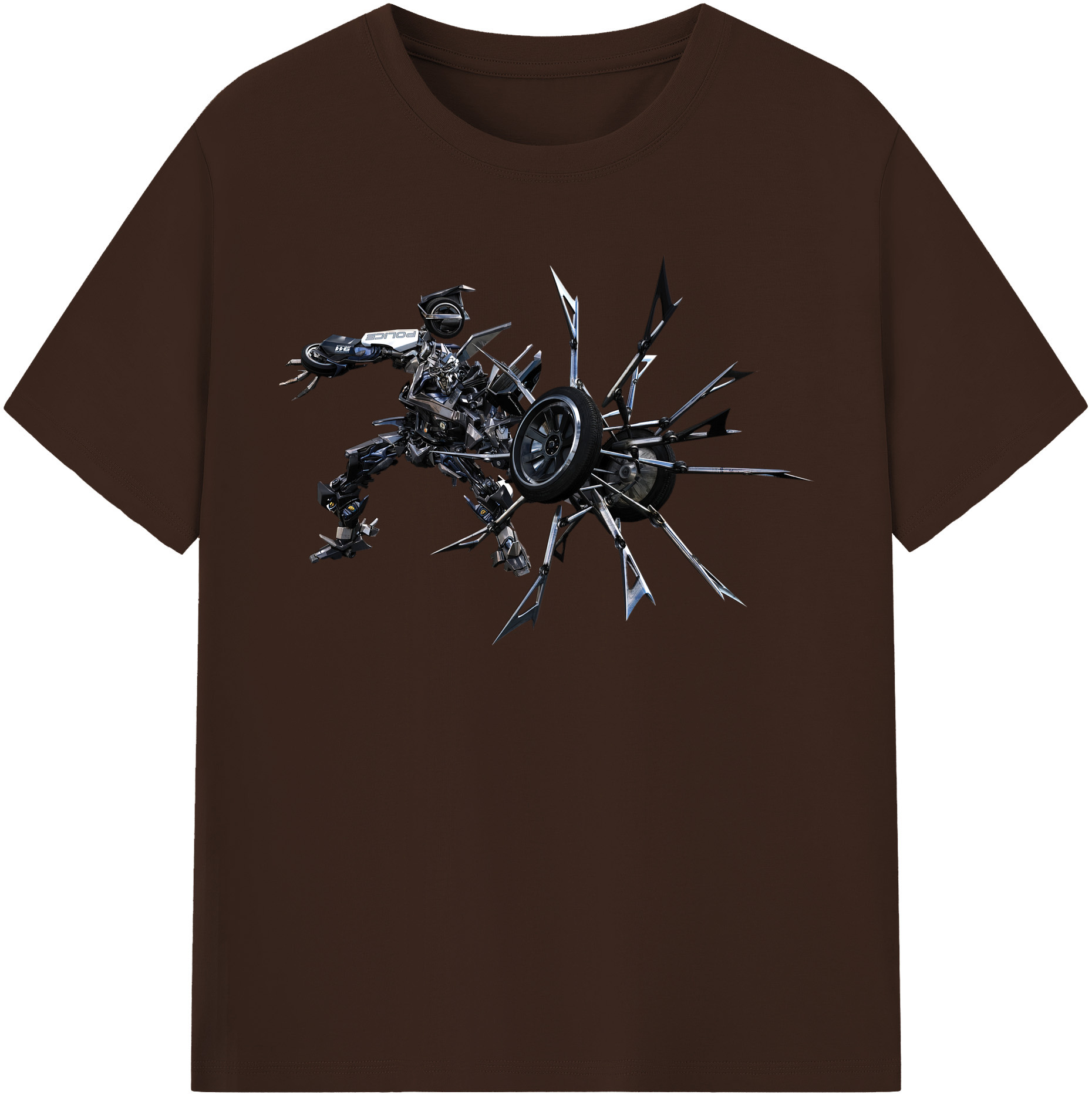 （画像用）  綿100％半袖Tシャツ（フロントプリント）