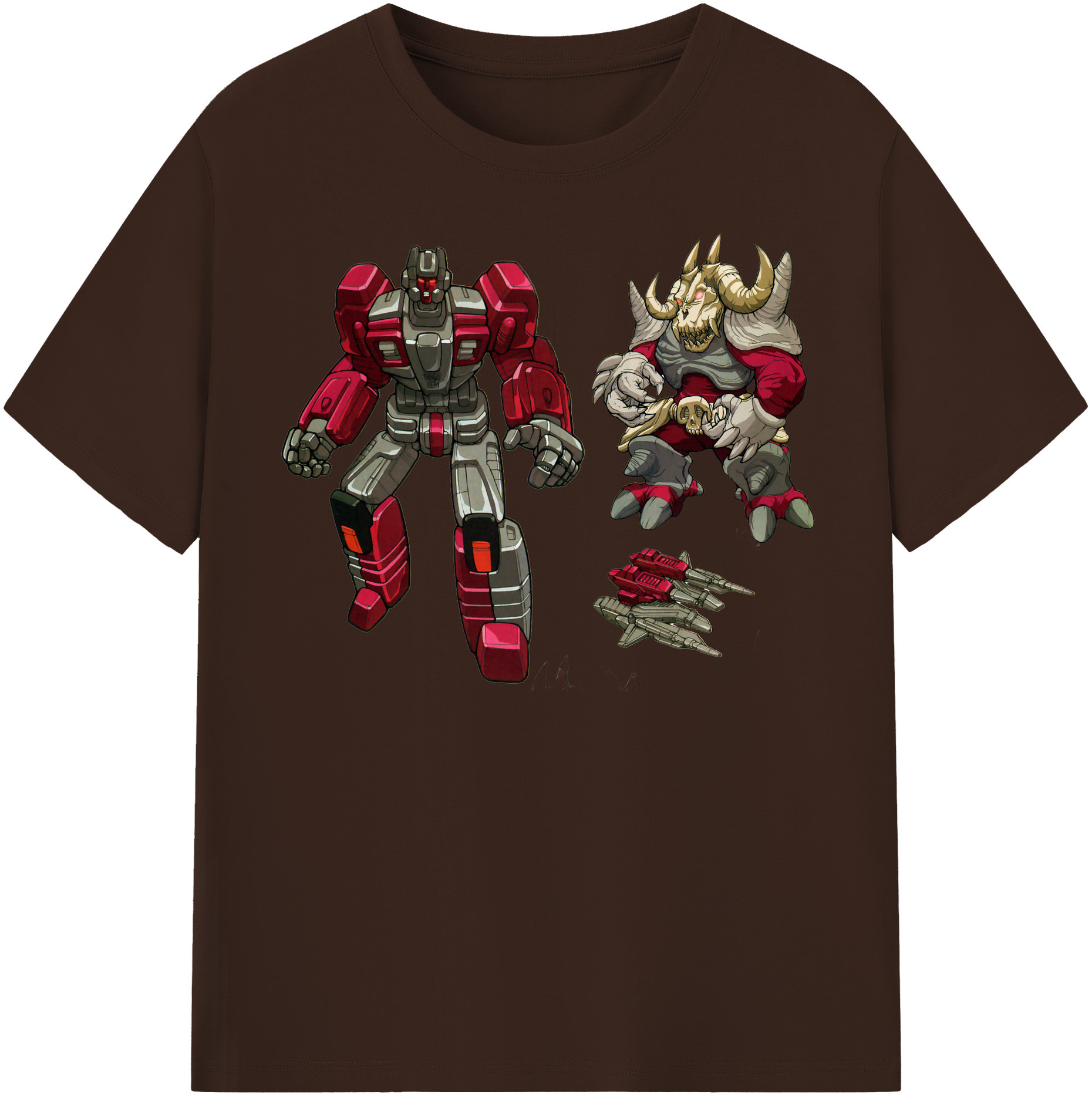 （画像用）  綿100％半袖Tシャツ（フロントプリント）