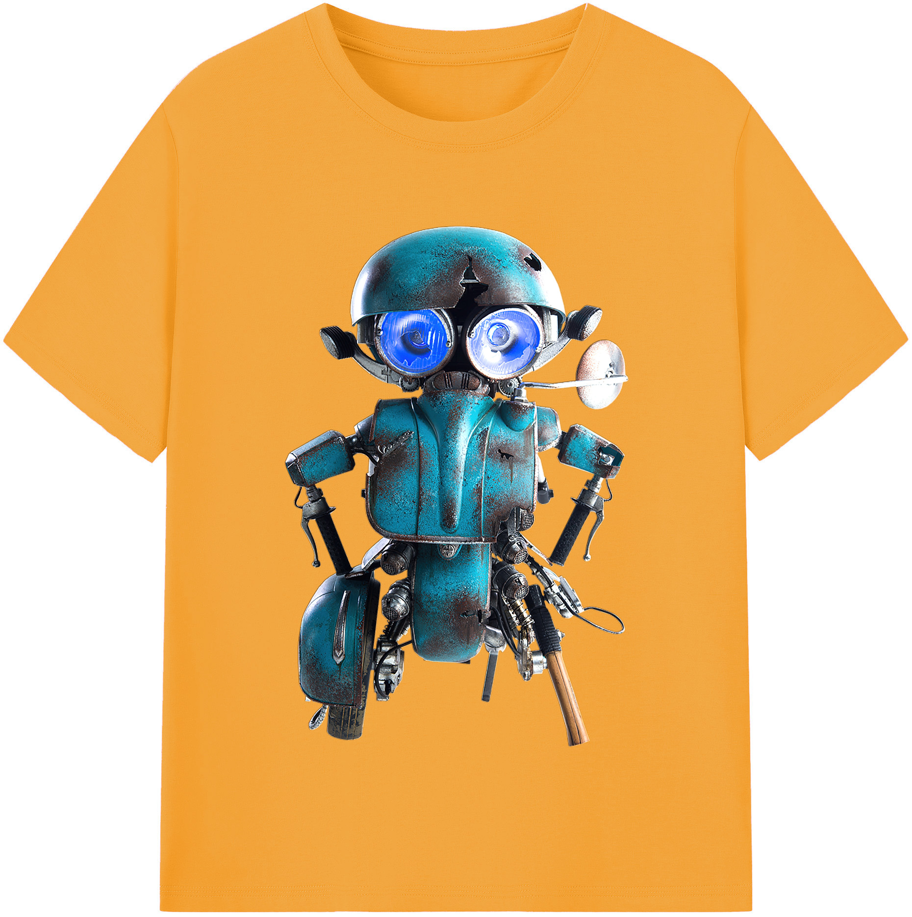 （画像用）  綿100％半袖Tシャツ（フロントプリント）