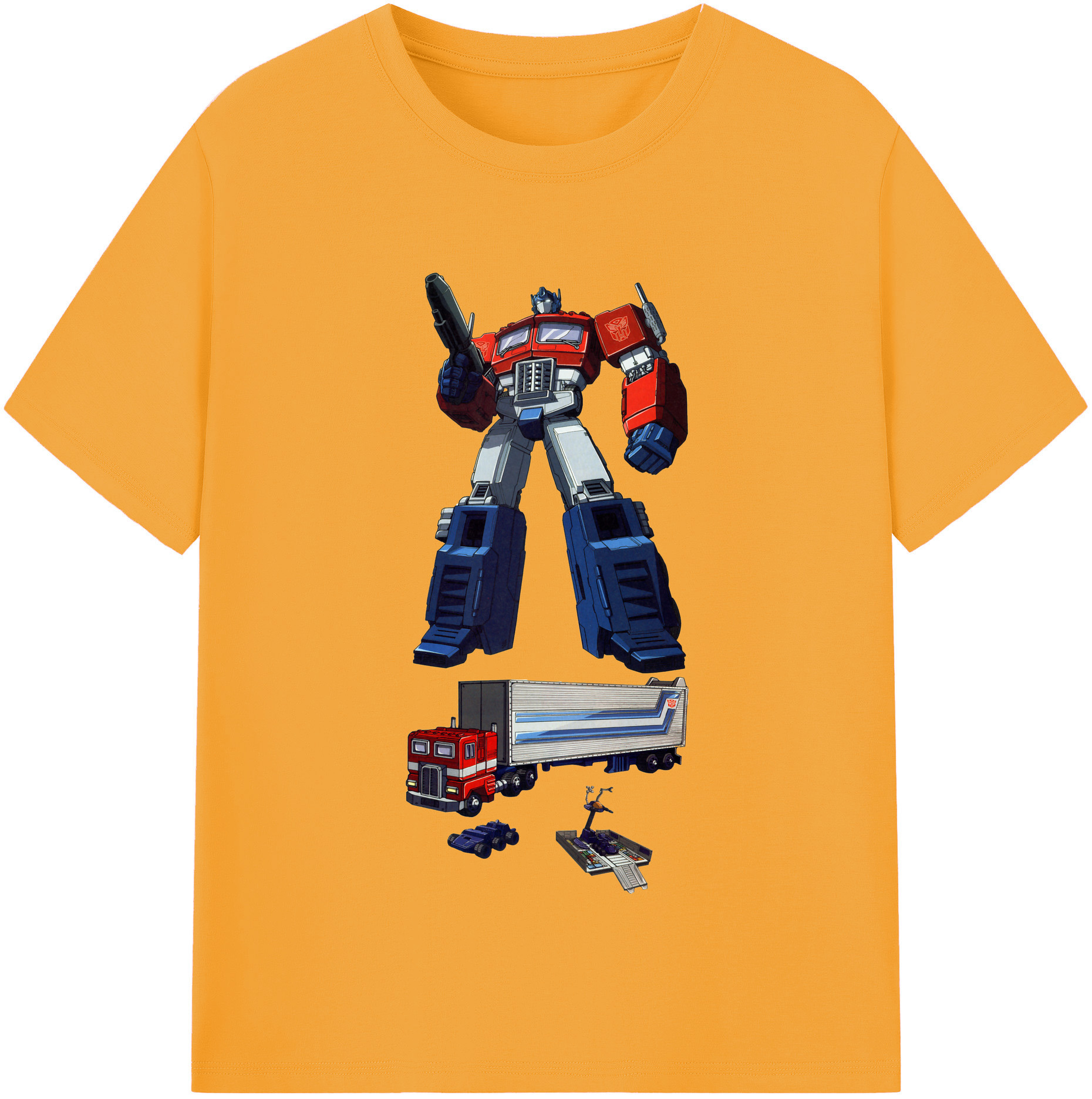 （画像用）  綿100％半袖Tシャツ（フロントプリント）