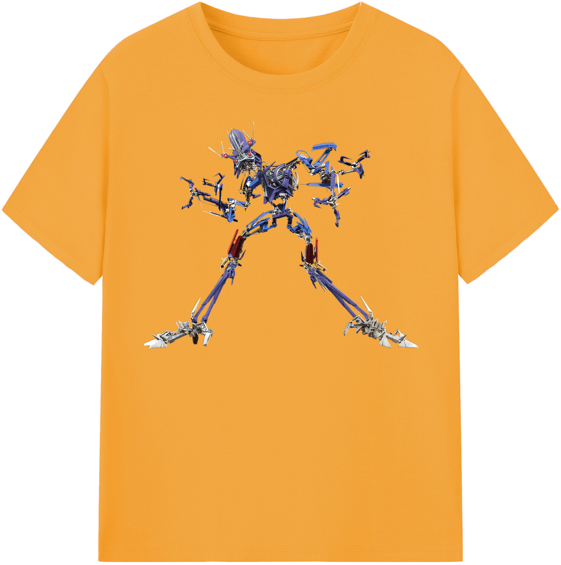 （画像用）  綿100％半袖Tシャツ（フロントプリント）