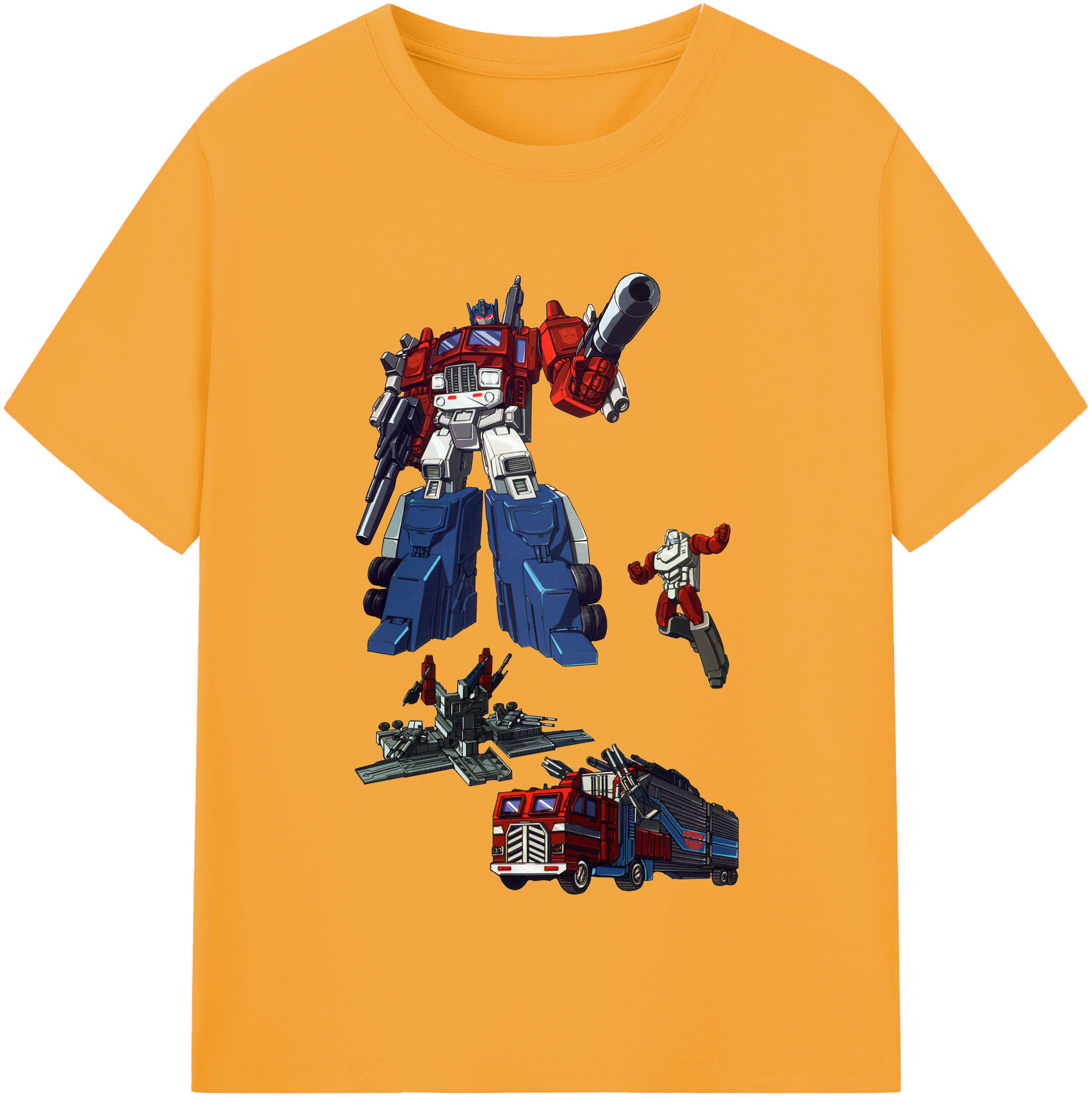 （画像用）  綿100％半袖Tシャツ（フロントプリント）