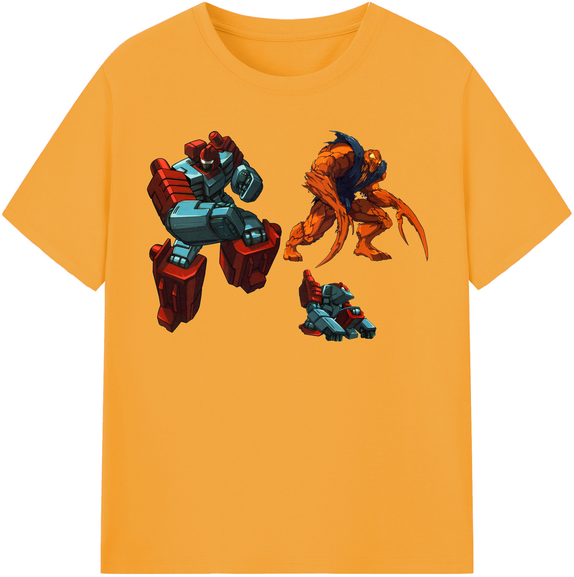 （画像用）  綿100％半袖Tシャツ（フロントプリント）