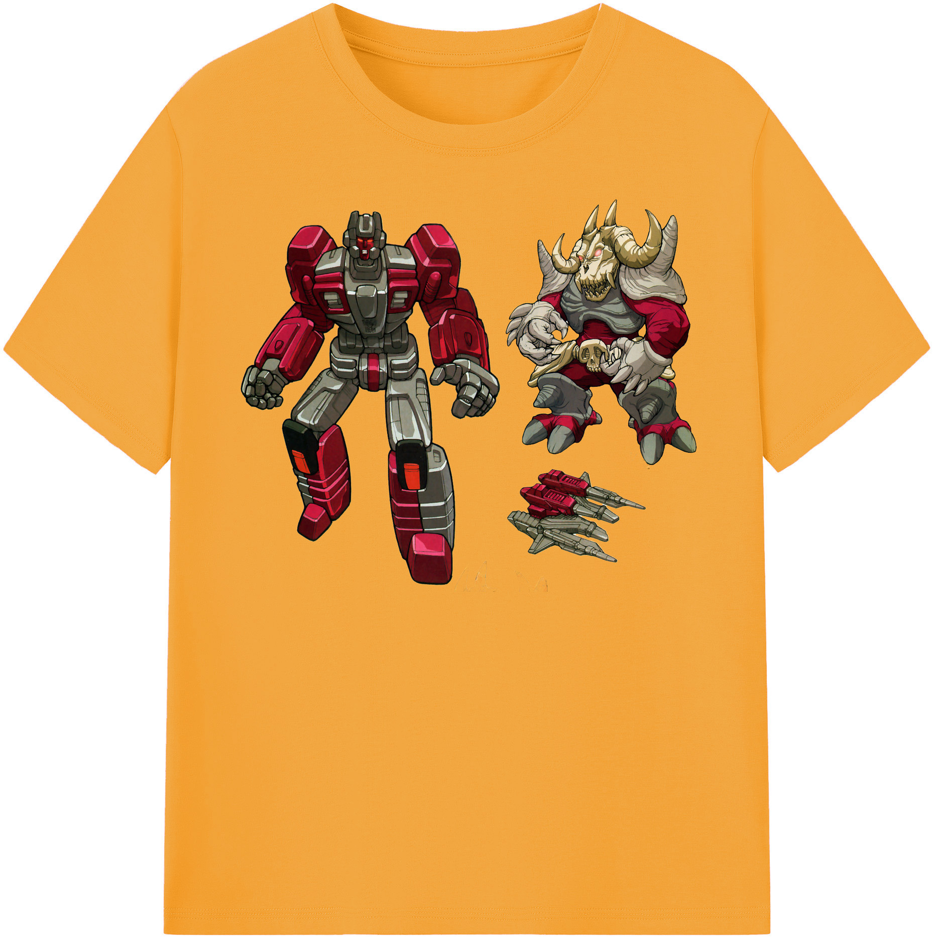 （画像用）  綿100％半袖Tシャツ（フロントプリント）